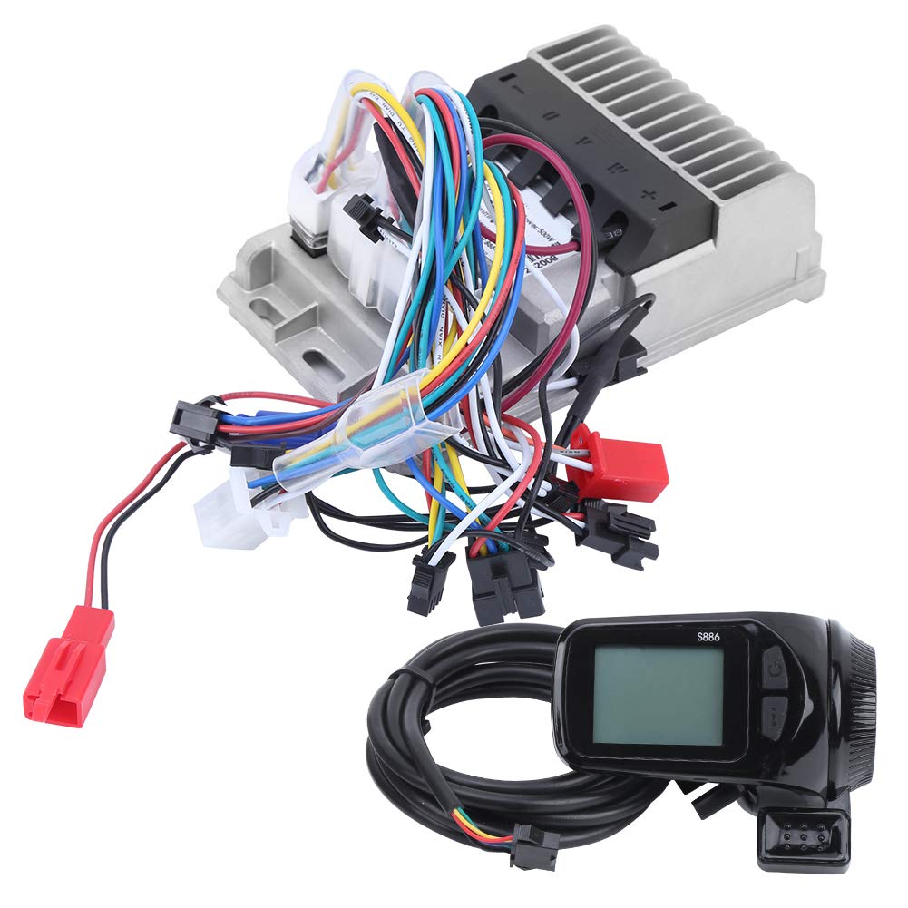 Worii 3-Mode Brushless Motor Controller for Electric Tricycles - 36V/48V 500W Aluminum E-Bike Accessory - Perfect for Commuting, Cargo Transport & Outdoor Adventures