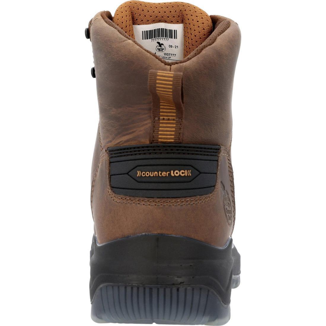 FLXpoint ULTRA Waterproof Steel Toe Work Boots for Men - Heavy Duty Slip Resistant Construction - Ideal for Construction, Landscaping & Outdoor Jobs