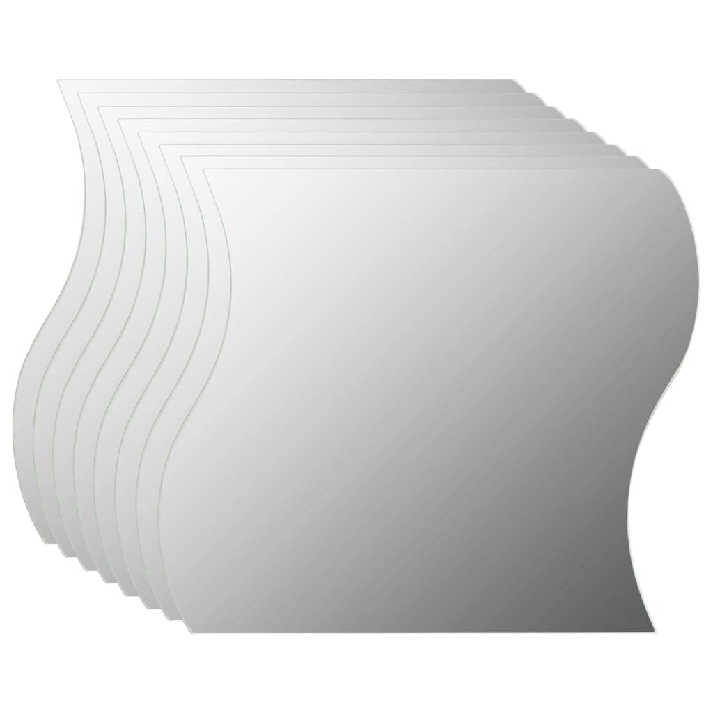 CHARMMA 8-Pack Decorative Wall Mirrors - 7.9
