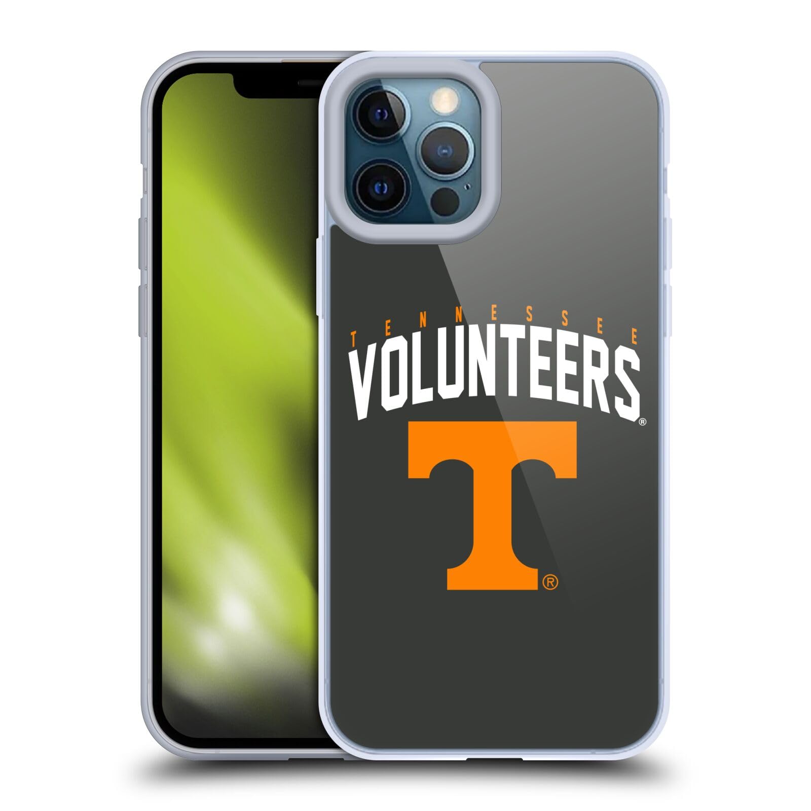 Officially Licensed University of Tennessee UTK Volunteers Soft Gel Phone Case for Apple iPhone 12 Pro Max - Durable Protection for School, Game Day & Volunteer Pride