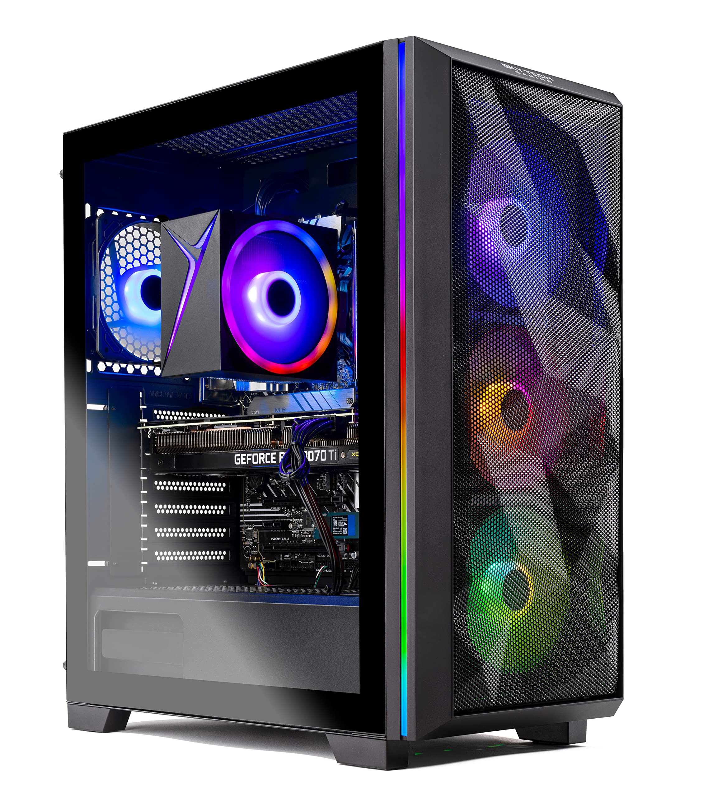 Skytech Gaming Chronos High-Performance Gaming PC - Intel Core i7-12700K 3.6GHz, NVIDIA RTX 3080, 1TB NVMe SSD, 32GB DDR5 RAM, 750W Gold PSU, WiFi 6, Windows 10 Home - Ultimate Gaming & Streaming Desktop for Esports, VR & 4K Gaming