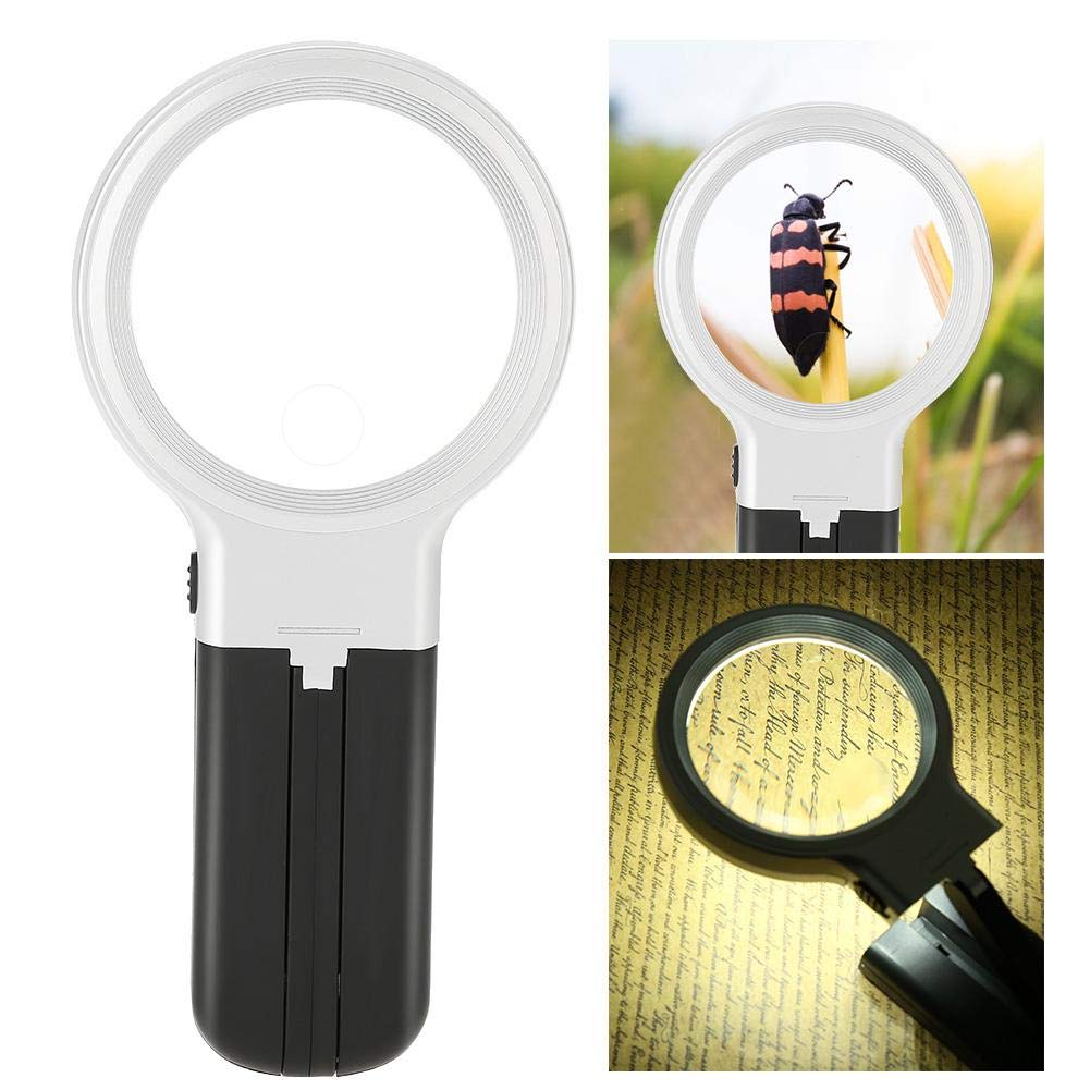 High-Brightness LED Magnifying Lamp - Portable Hands-Free Light for Reading, Crafts, Jewelry Making, Surgery & Outdoor Activities