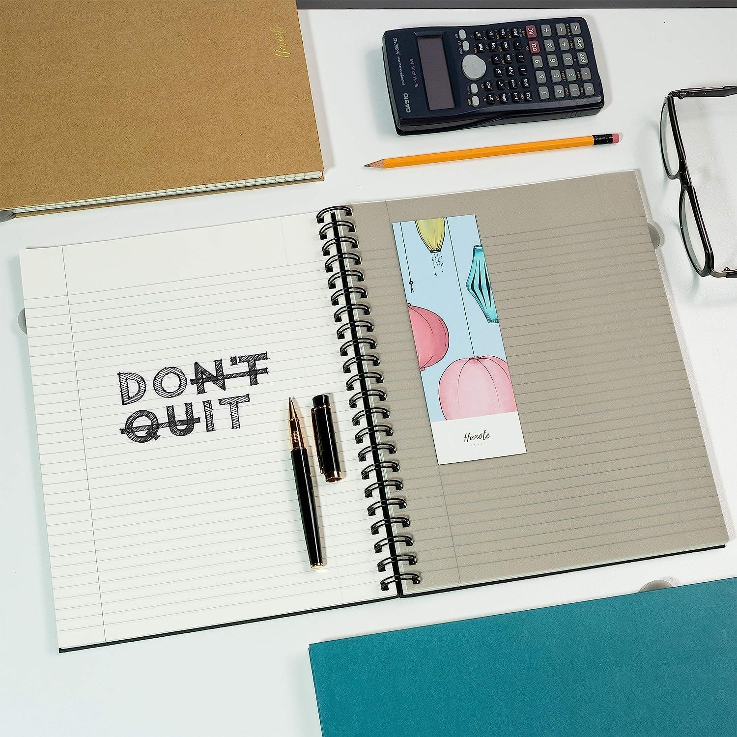 3-Pack Spiral Notebooks with Hard Cover - 8.5