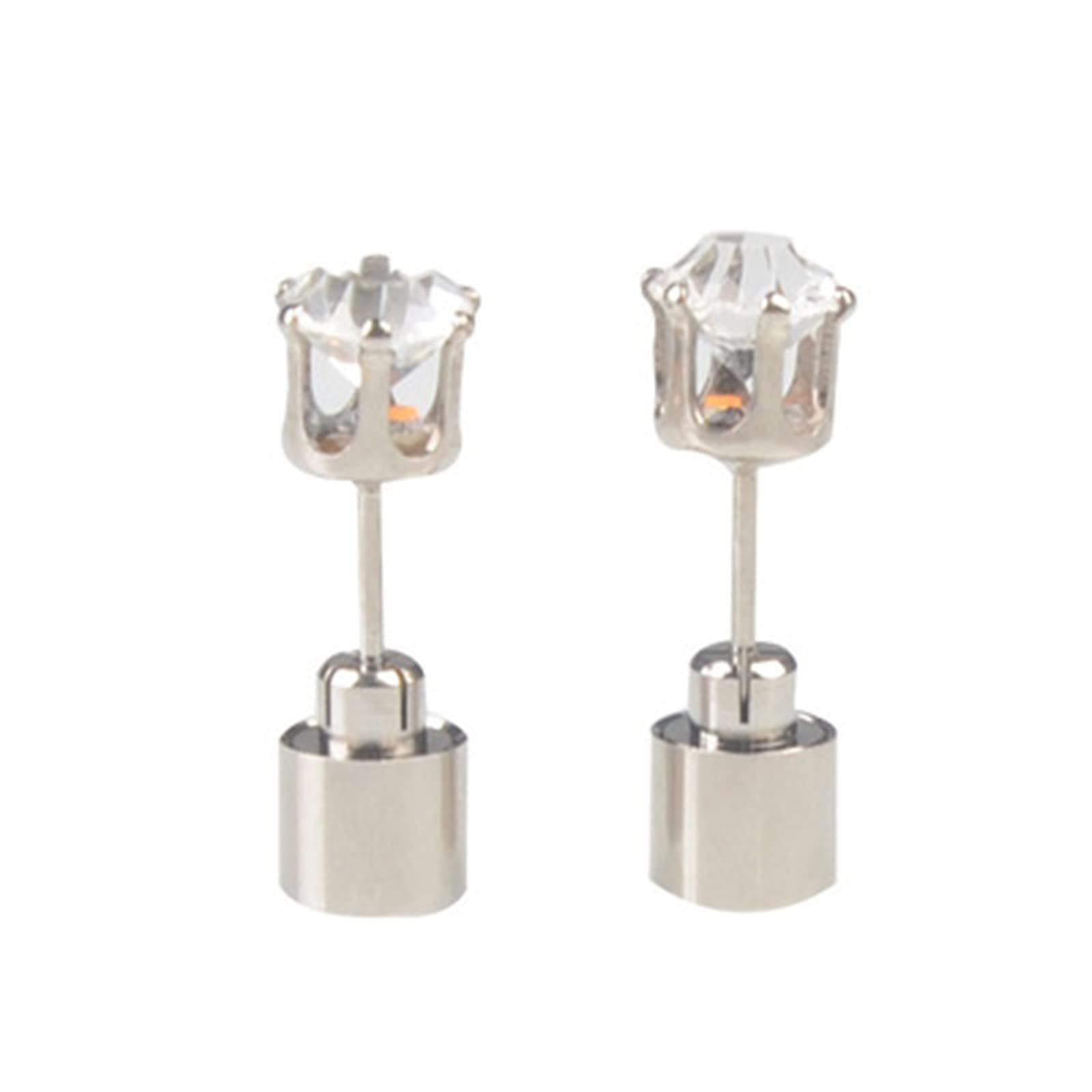 Glowing LED Light Up Earrings - Shiny Color Changing Stud Earrings for Christmas & Thanksgiving Gifts | Party, Rave, Night Out, Festival Accessories