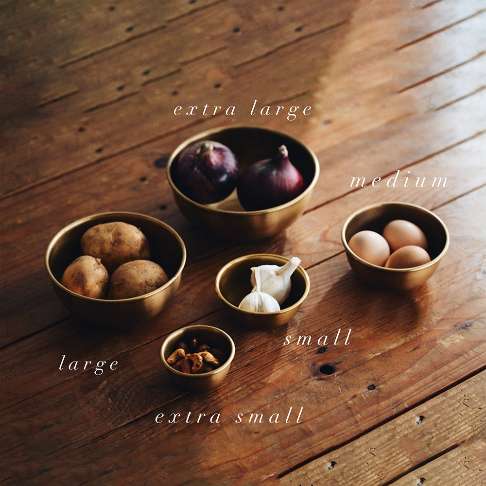 Premium Handcrafted Brass Bowl - Elegant & Durable for Home Decor, Kitchen Use, and Gift Giving - Perfect for Serving, Storage & Meditation