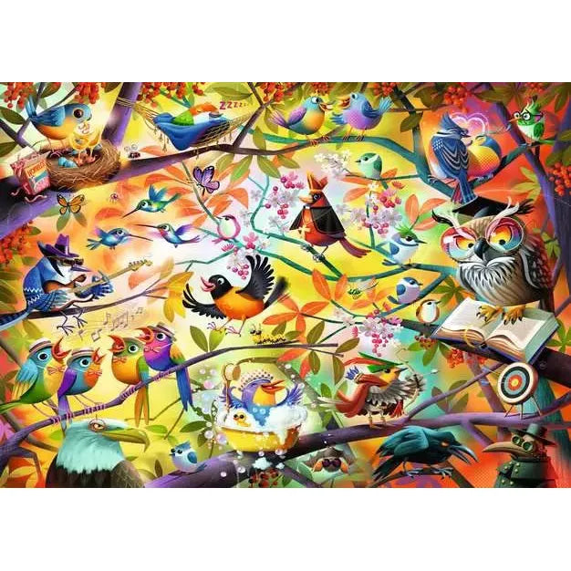 Busy Birdies Pz1000 - Interactive Bird Toy for Parrots & Cockatiels - Fun Chewing & Foraging Activity for Pet Birds - Perfect for Cages, Play Gyms & Training