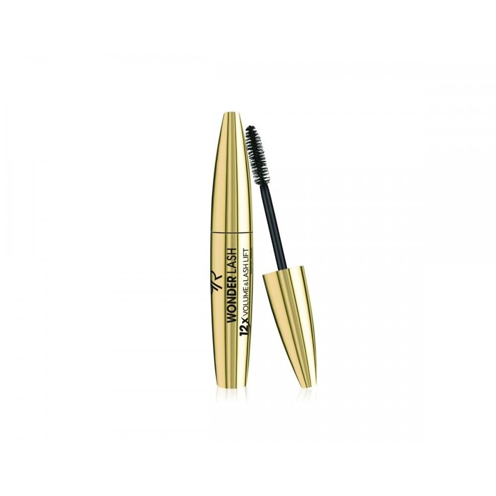 Golden Rose 12x Mascara Wonder Lash 12ml - Volumizing & Lengthening Mascara for Dramatic Lashes | Perfect for Day to Night Makeup Looks