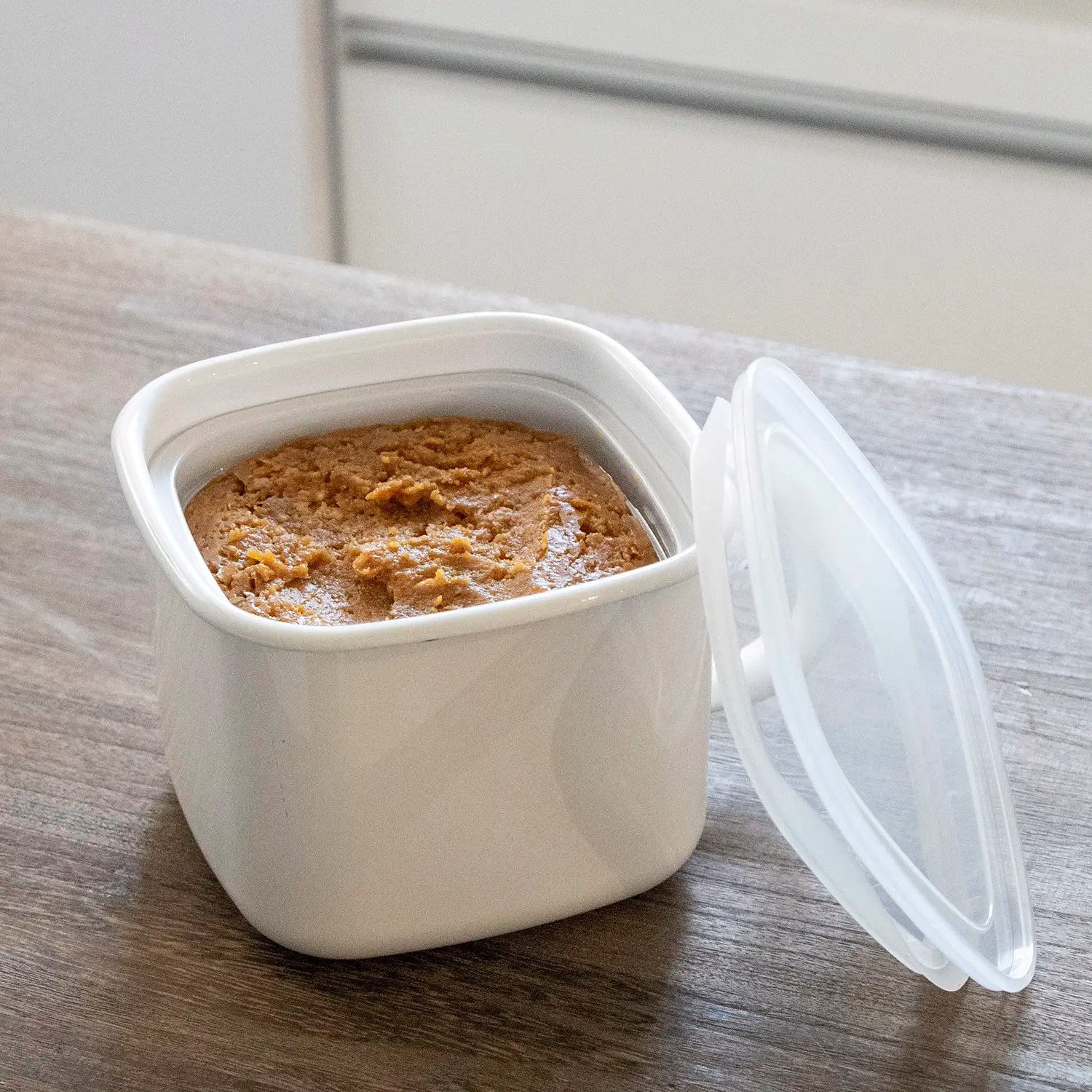 Premium Fujihoro Enamel Miso Soup Container - Airtight Japanese-Style Food Storage for Soup, Noodles & Leftovers - Ideal for Home Kitchens, Meal Prep & Bento Boxes