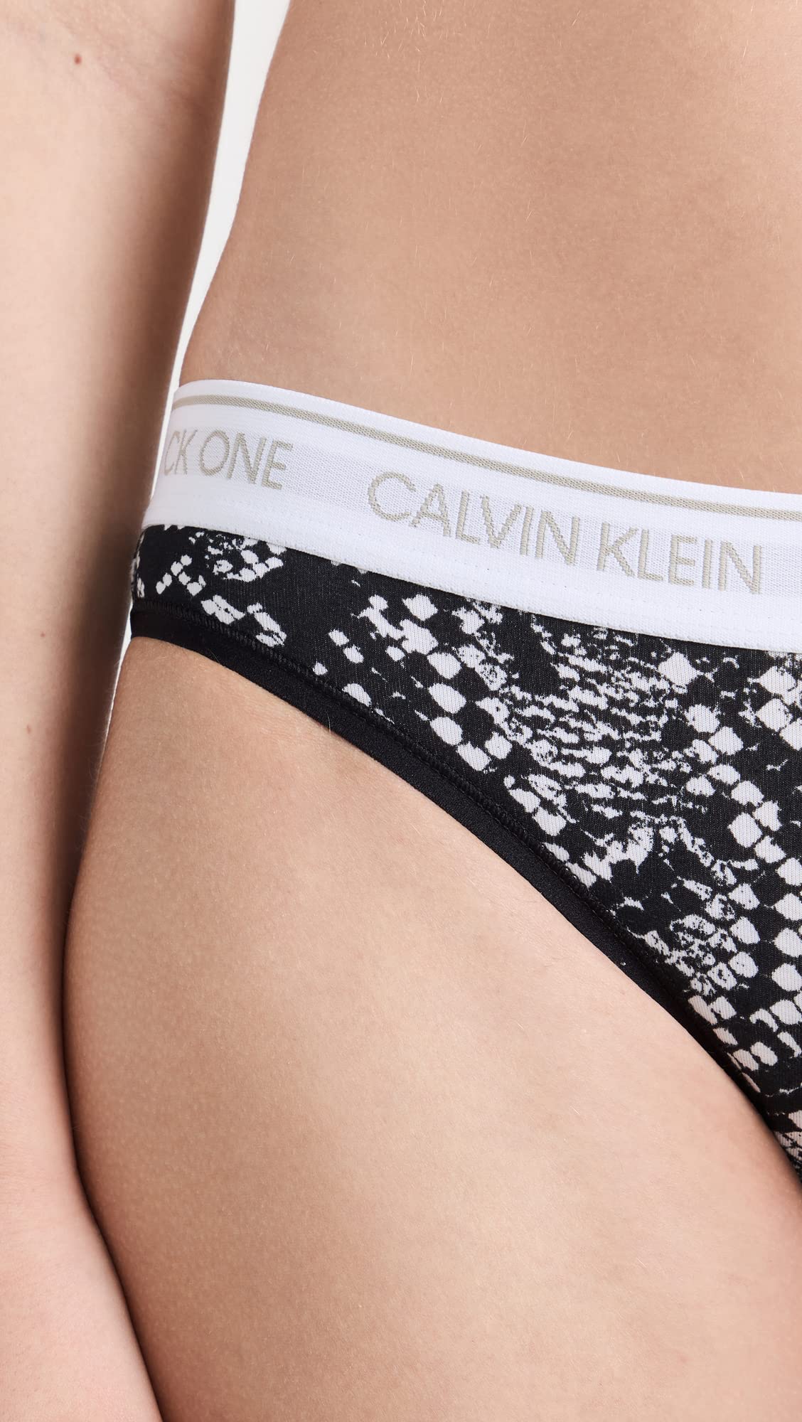 Calvin Klein Women's CK One Cotton Bikini Panties - Soft Breathable Underwear for Everyday Comfort | Perfect for Workouts, Lounge & Casual Wear