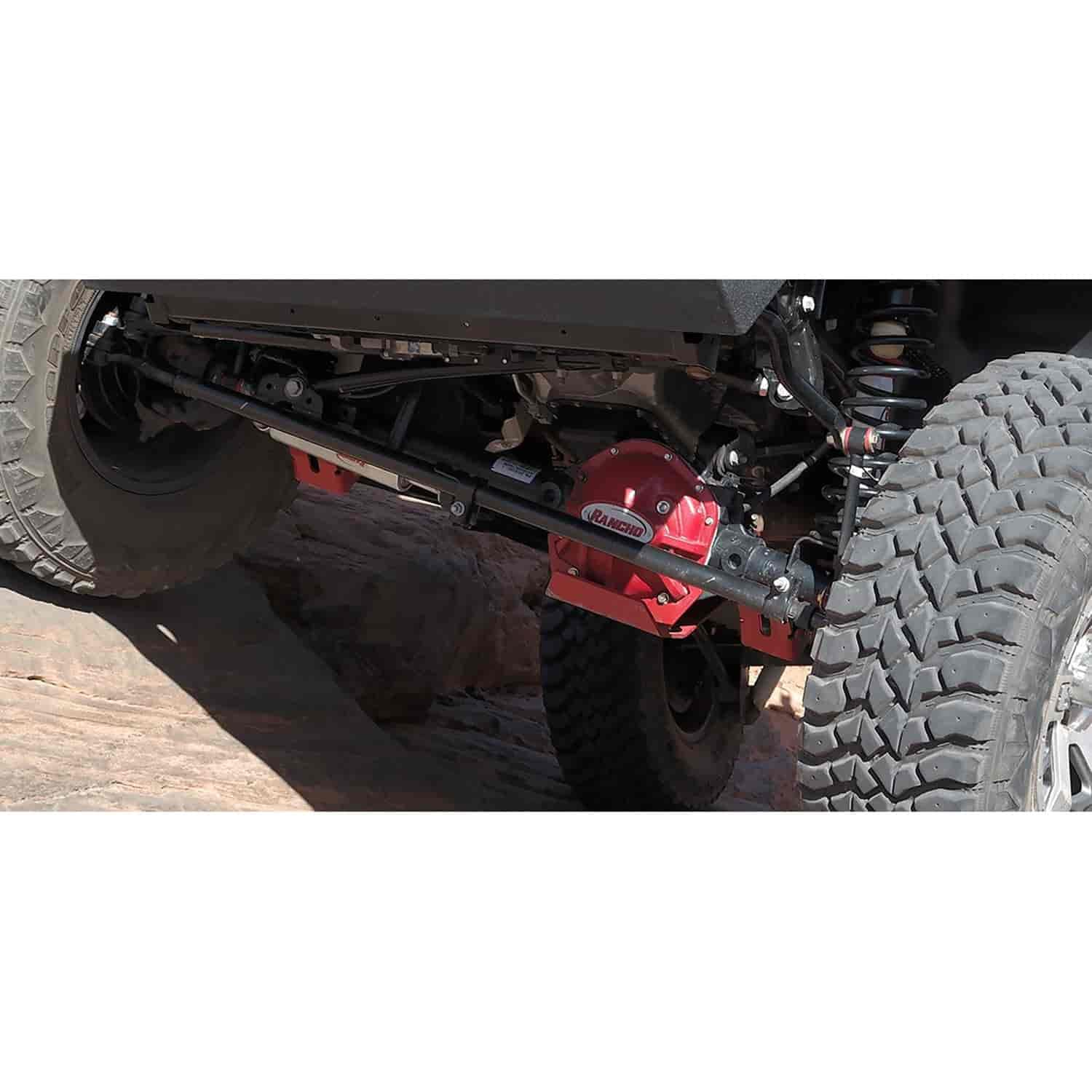 Rancho RockGEAR RS6209 Heavy Duty Differential Cover - High-Performance Off-Road Protection for Jeep, Truck & SUV - Ideal for Rock Crawling, Trail Riding & 4x4 Adventures