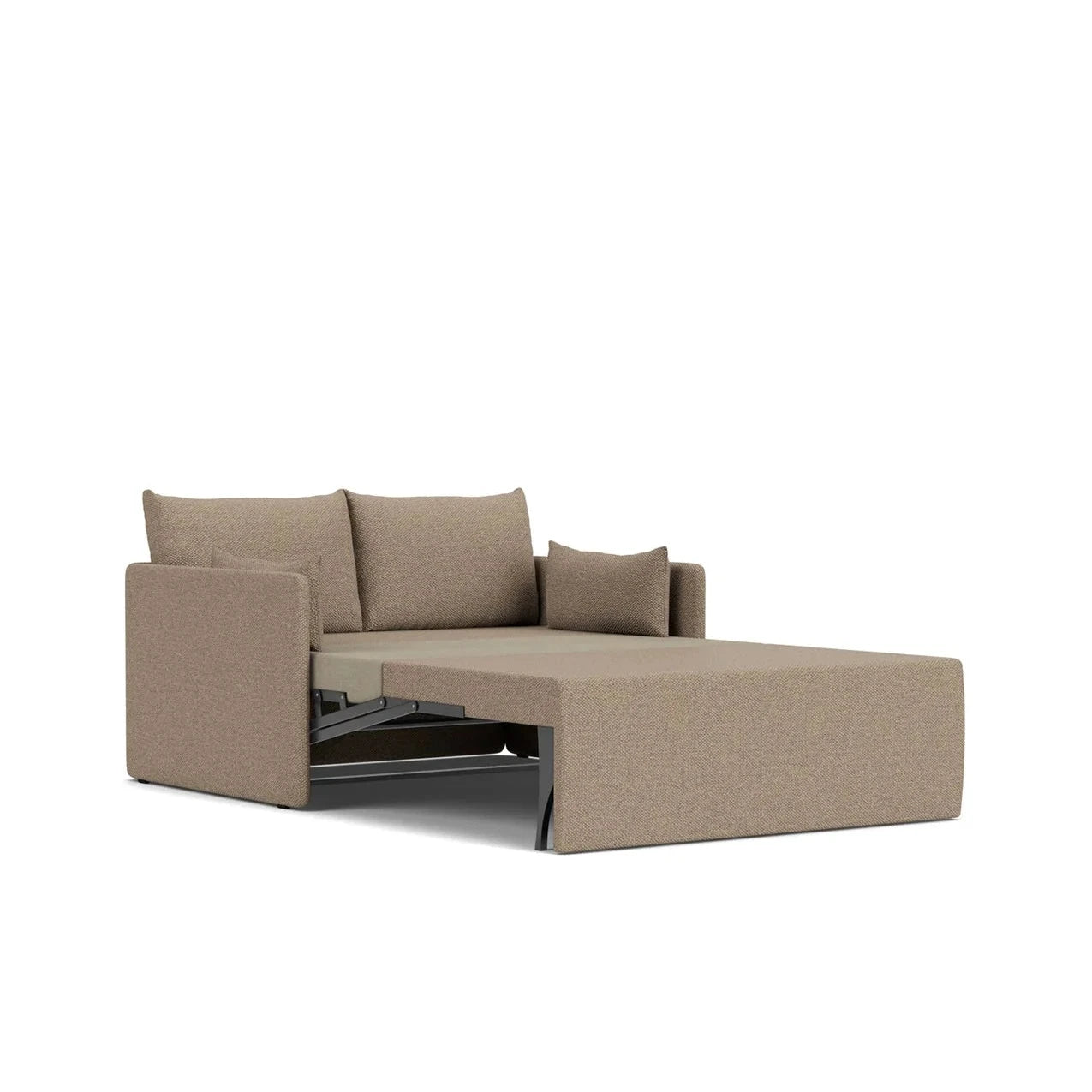 Convertible Offset Sofa Bed with Storage - Modern Sleeper Sofa for Small Spaces - Perfect for Apartments, Guest Rooms & Home Offices