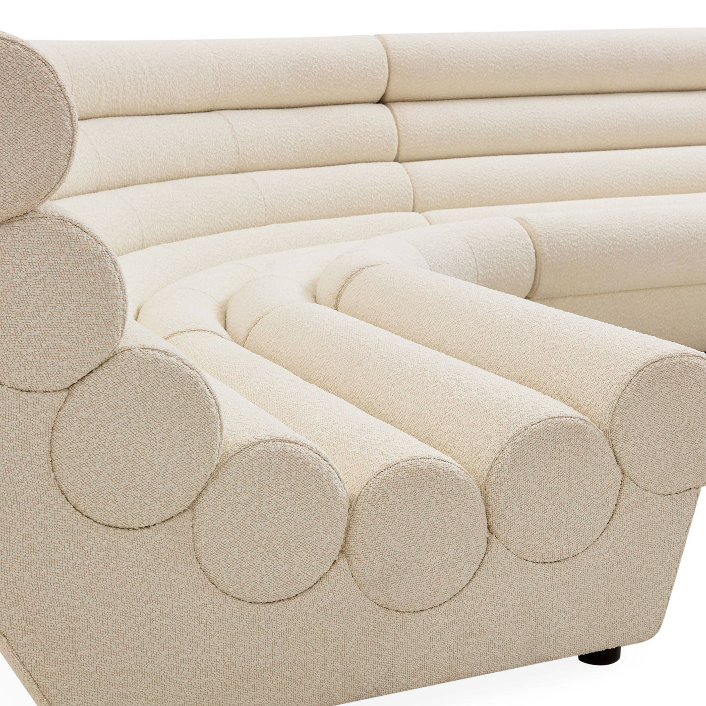 Modern Futura 3-Piece L-Shaped Sectional Sofa Set - Comfortable Living Room Furniture for Small Spaces & Apartments - Perfect for Lounging, Entertaining & Movie Nights