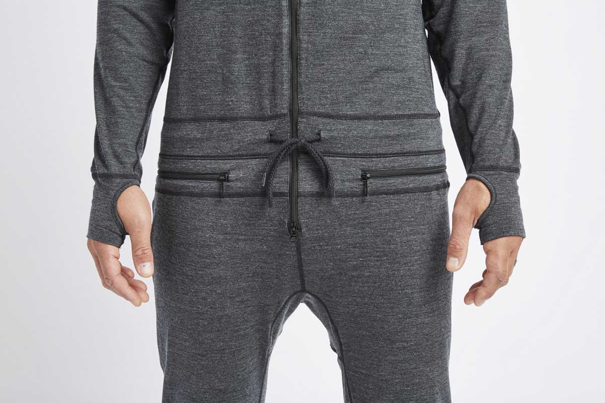 Airblaster Men's Merino Ninja Suit 2021 - Premium Thermal Base Layer for Skiing, Snowboarding & Winter Outdoor Activities