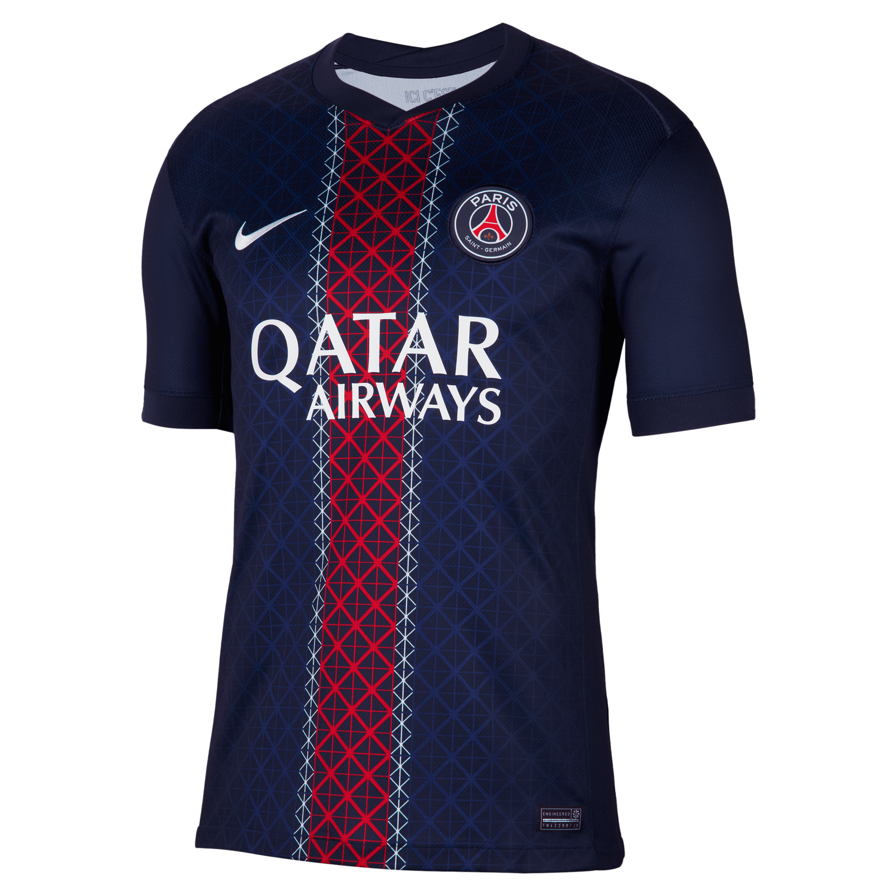 Paris Saint Germain PSG 2025-2026 Adult Home Jersey - Official Stadium Football Shirt for Men - Perfect for Match Days, Training & Fan Support