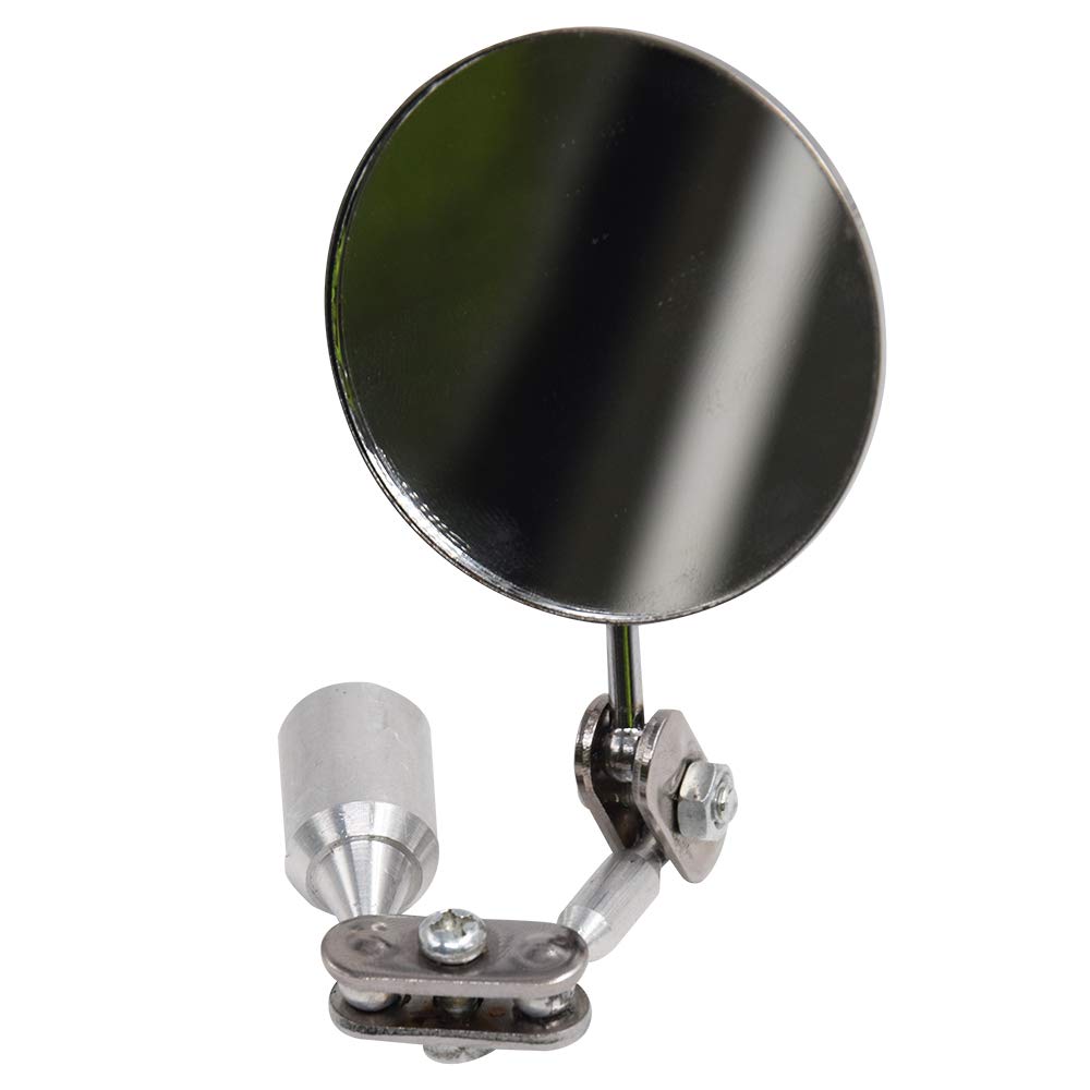 Magnetic Inspection Mirror with Swivel Ball Joint - 2.16 Inch Adjustable Angle Mirror for MIG Welding, Spot Welding & Equipment Inspection - Perfect for Mechanics, Welders & DIY Automotive Repair