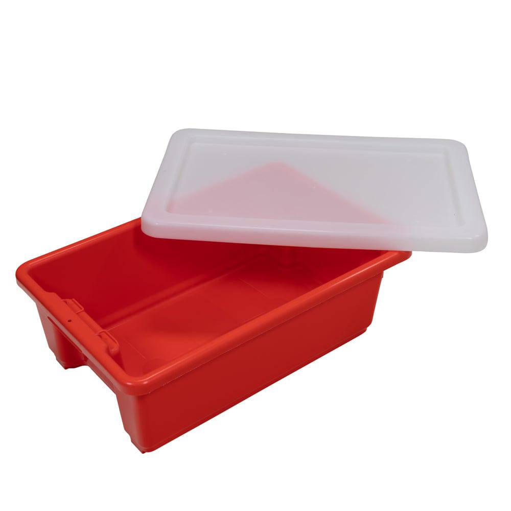 HART Stackable and Nestable Storage Containers - Space-Saving Organizers for Kitchen, Pantry, and Home Organization
