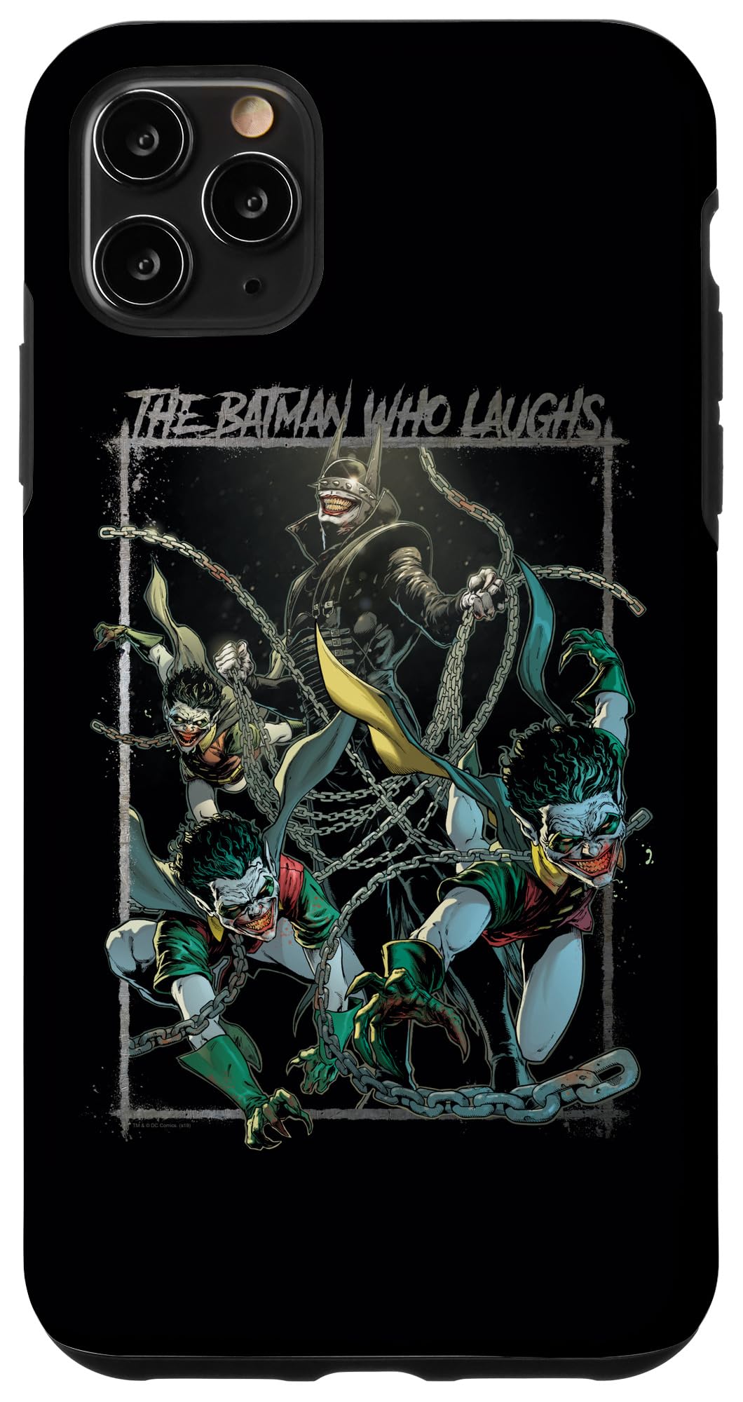 iPhone 11 Pro Max Batman Who Laughs Phone Case - Premium Protective Cover for iPhone 11 Pro Max - Perfect for Superhero Fans & Comic Lovers - Great for Daily Use, Work & Travel