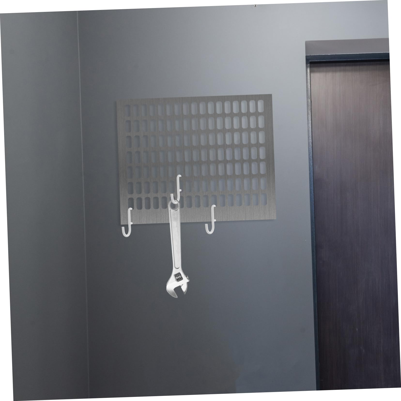 iplusmile 4 Sets Adjustable Pegboard Hooks - Wall Mount Organizer Hooks for Garage, Kitchen & Workshop - Heavy Duty Storage Hooks for Tools, Utensils & Home Organization (5pcs x4) - Perfect for DIY Projects & Space Saving Storage Solutions