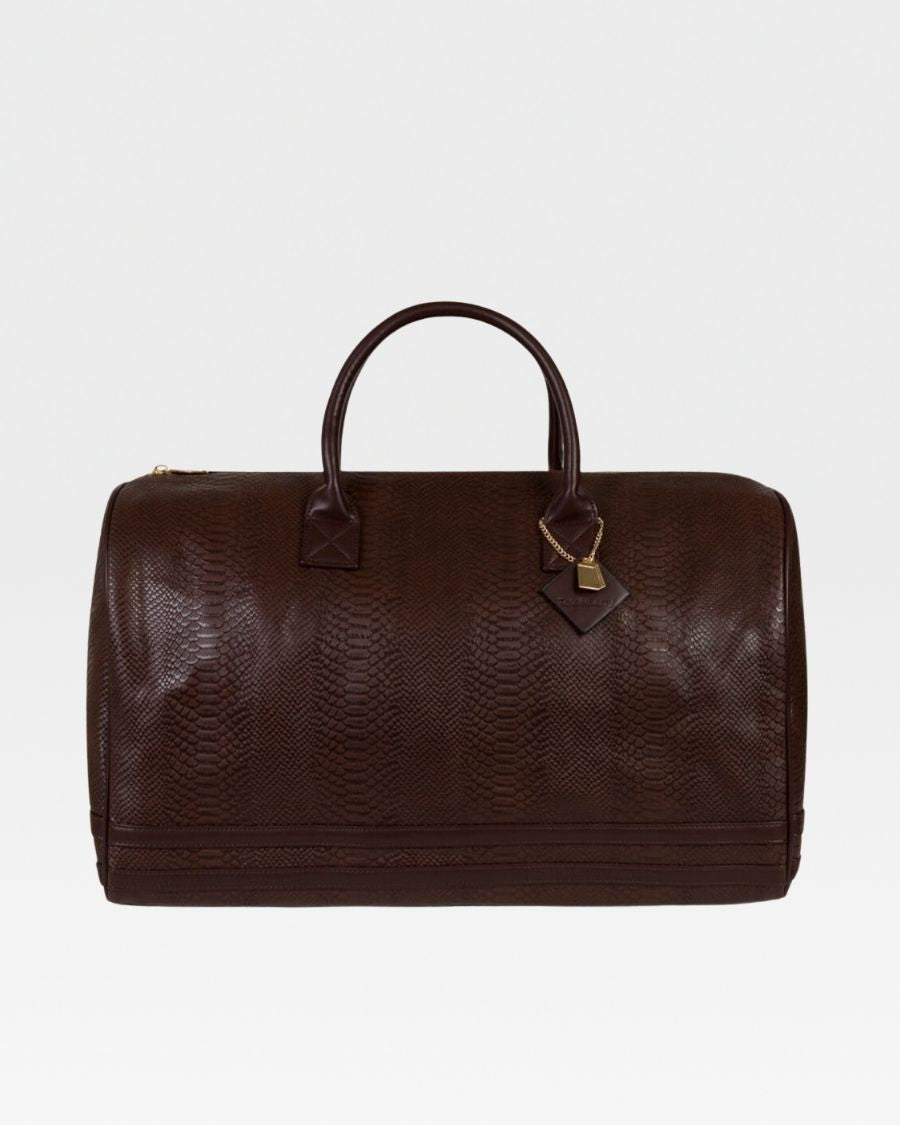 Premium Apollo 1 Travel Set in Chocolate Brown - Perfect for Business Trips, Vacations & Gifts | Compact & Stylish Toiletry Bag for Men & Women
