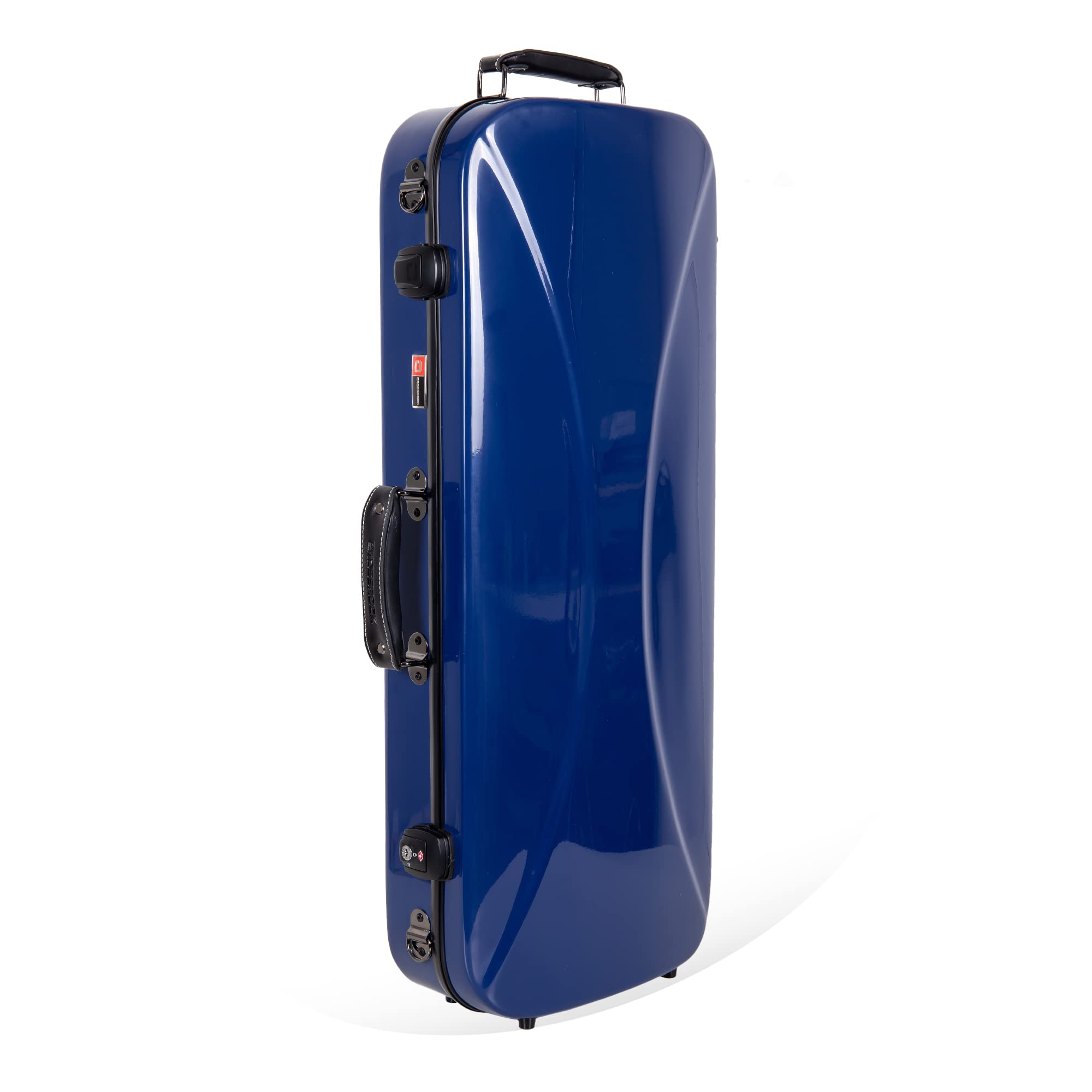 Premium Crossrock Fiberglass Violin Case - Backpack Style for 4/4 Full Size Violin (Navy Blue, CRF1020DVNVBL) | Durable Protection for School, Travel & Performances