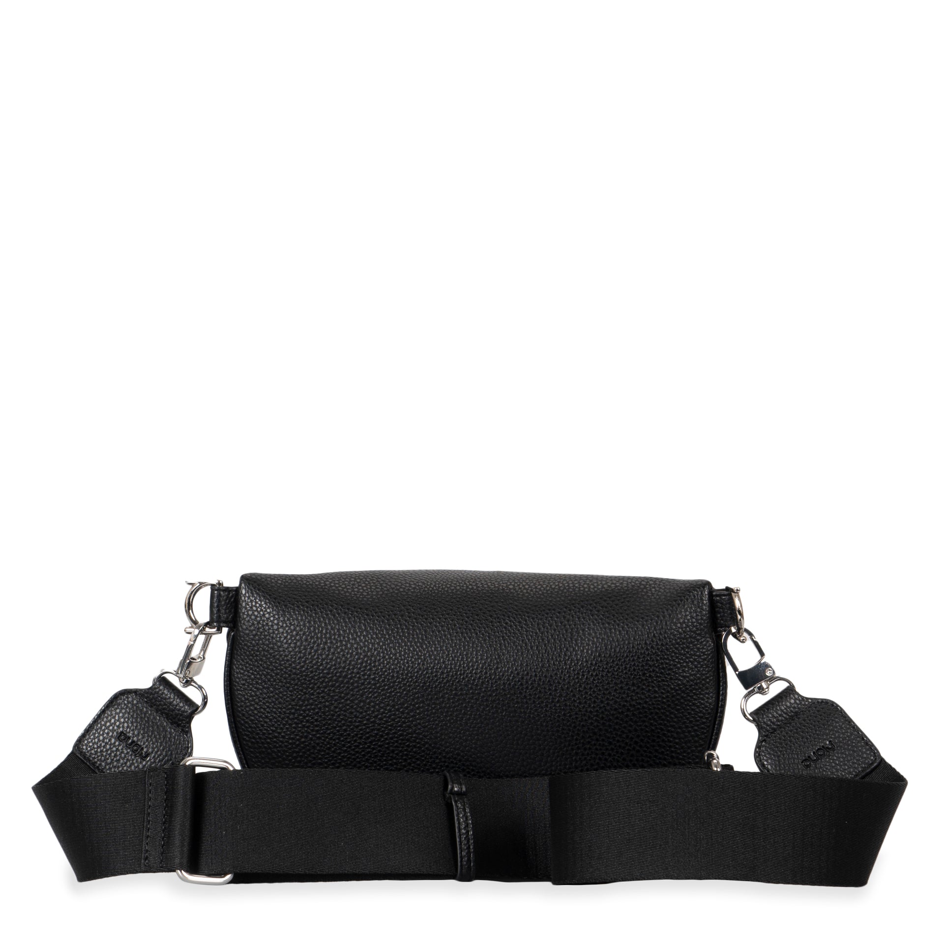 Riona Krystina RFID Blocking Waist Bag - Anti-Theft Travel Waist Pack with Adjustable Webbing Strap, Black | Perfect for Travel, Shopping & Outdoor Activities