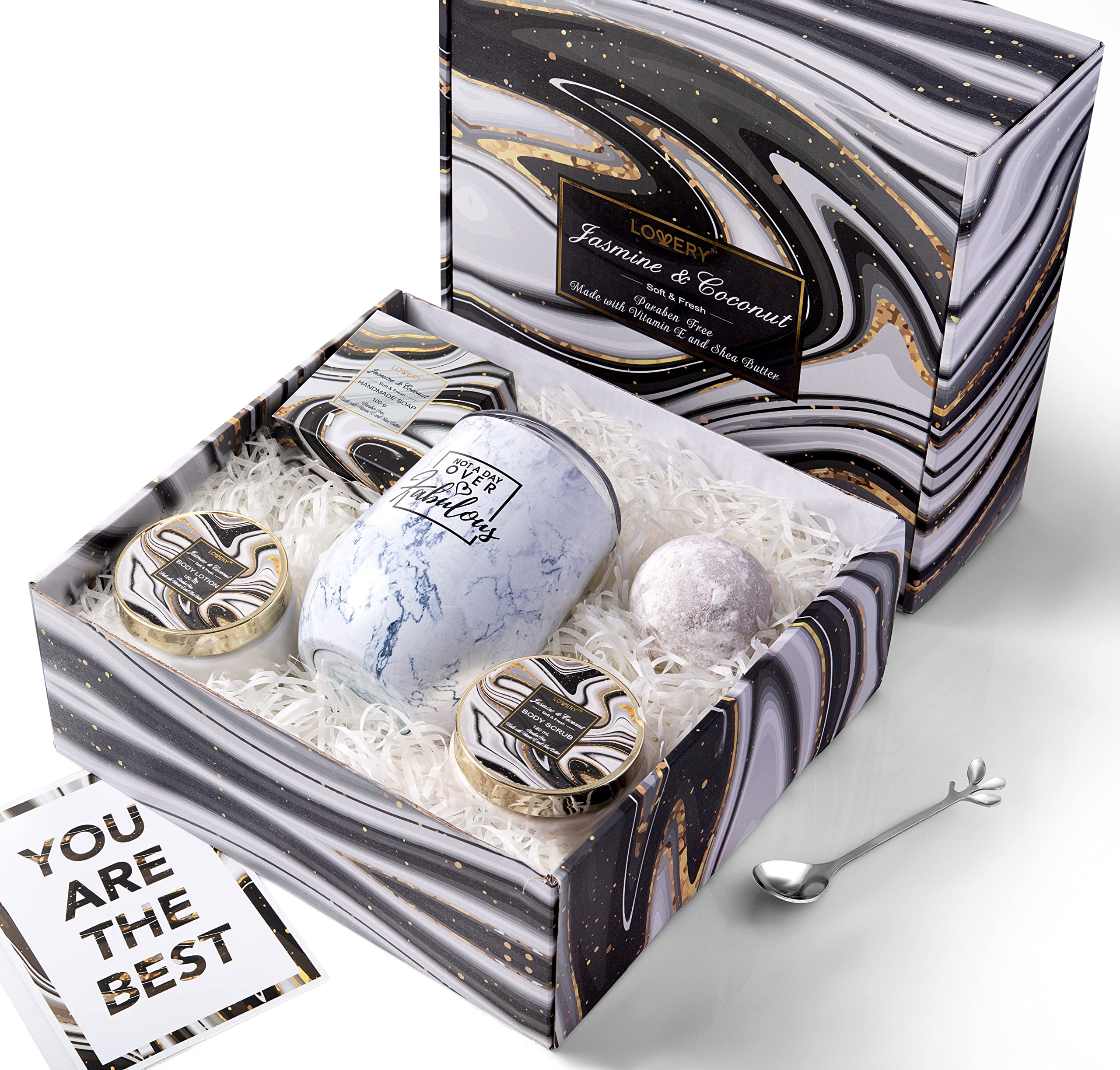 Personalized Wine Tumbler & Spa Gift Set - Unique Birthday Gifts for Men, Women, Mom, Dad, Her, Him, Sister & Girlfriend | Funny Care Package for Best Friend | Perfect for Anniversaries, Holidays & Special Occasions