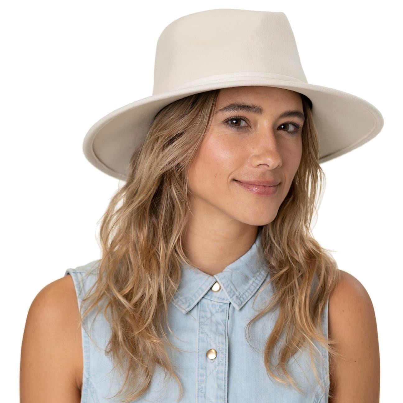 Brixton Joanna Packable Felt Hat for Travel & Outdoor