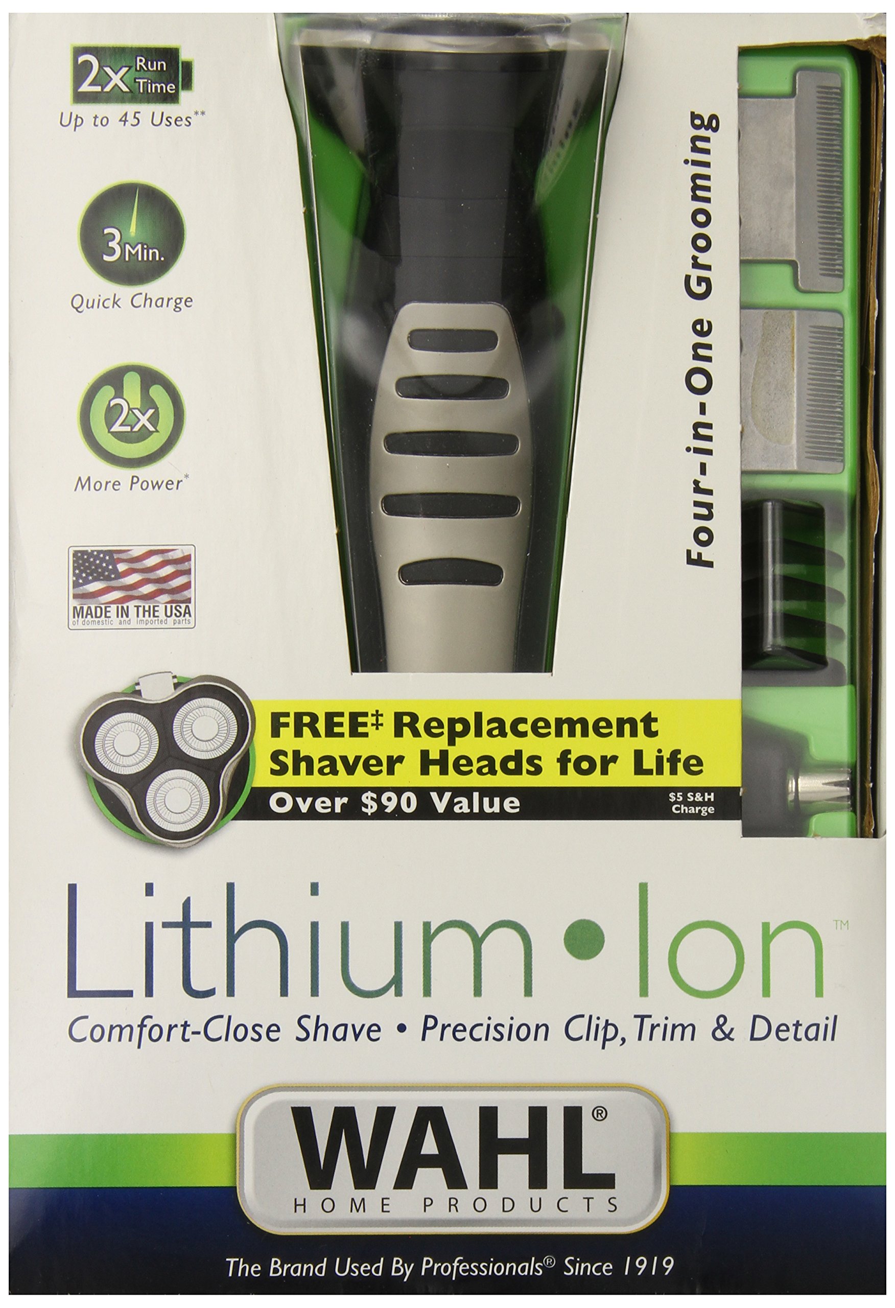 Wahl 9994 Professional Cordless Hair Clipper & Beard Trimmer for Men - Perfect for Home Grooming, Barbershops & Travel