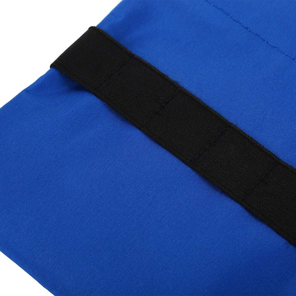 Premium Blue Nylon Golf Tee Storage Bag with Zipper - Durable Tee Pouch for Golf Enthusiasts - Perfect for Driving Range, Course & Travel Accessories