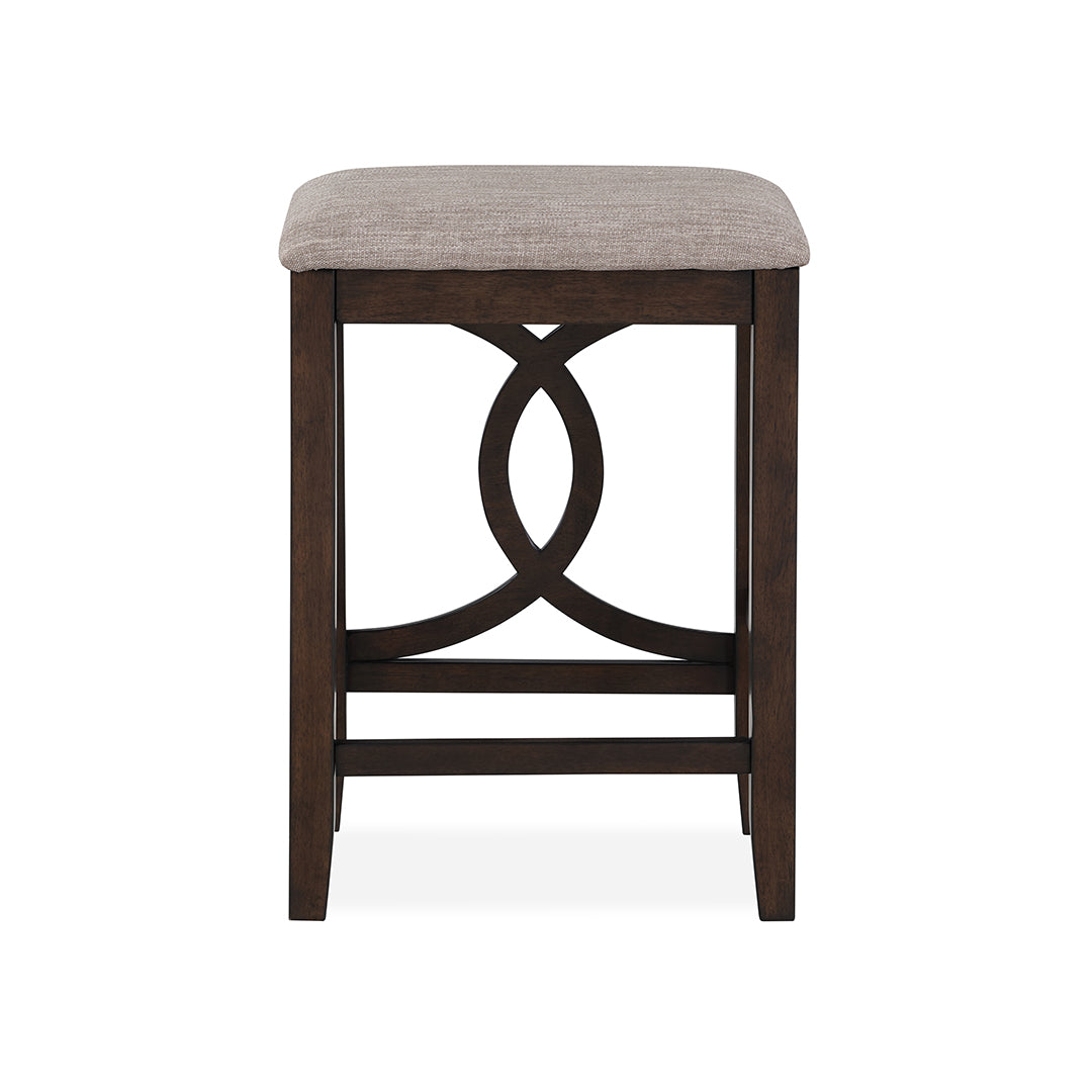 Bella Sofa Table with 2 Stools - Cherry Wood Console Table Set for Living Room, Entryway & Small Spaces - Perfect for Coffee, Books & Decor