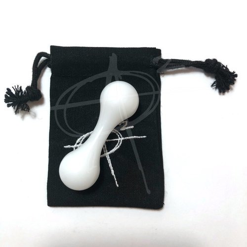 AroundSquare Knucklebone Skill Toy - White Begleri for Hand Exercise & Stress Relief - Perfect for Fidgeting, Focus Training, and Office/Classroom Use