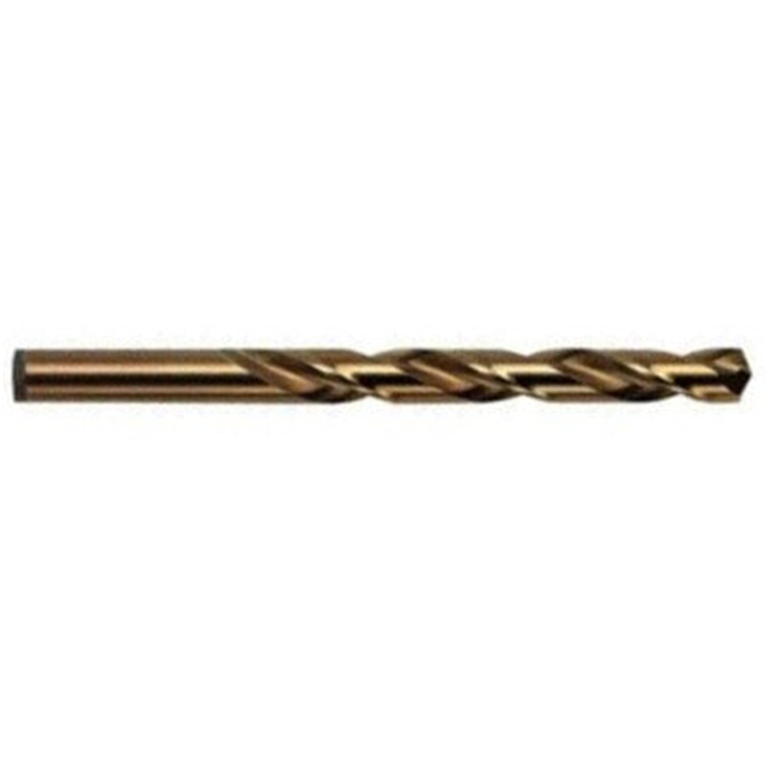 #62 Cobalt Jobber Length Drill Bit - High Speed Steel Metal Drilling Tool for Wood, Plastic & Metal - Perfect for DIY, Construction & Automotive Repair Projects