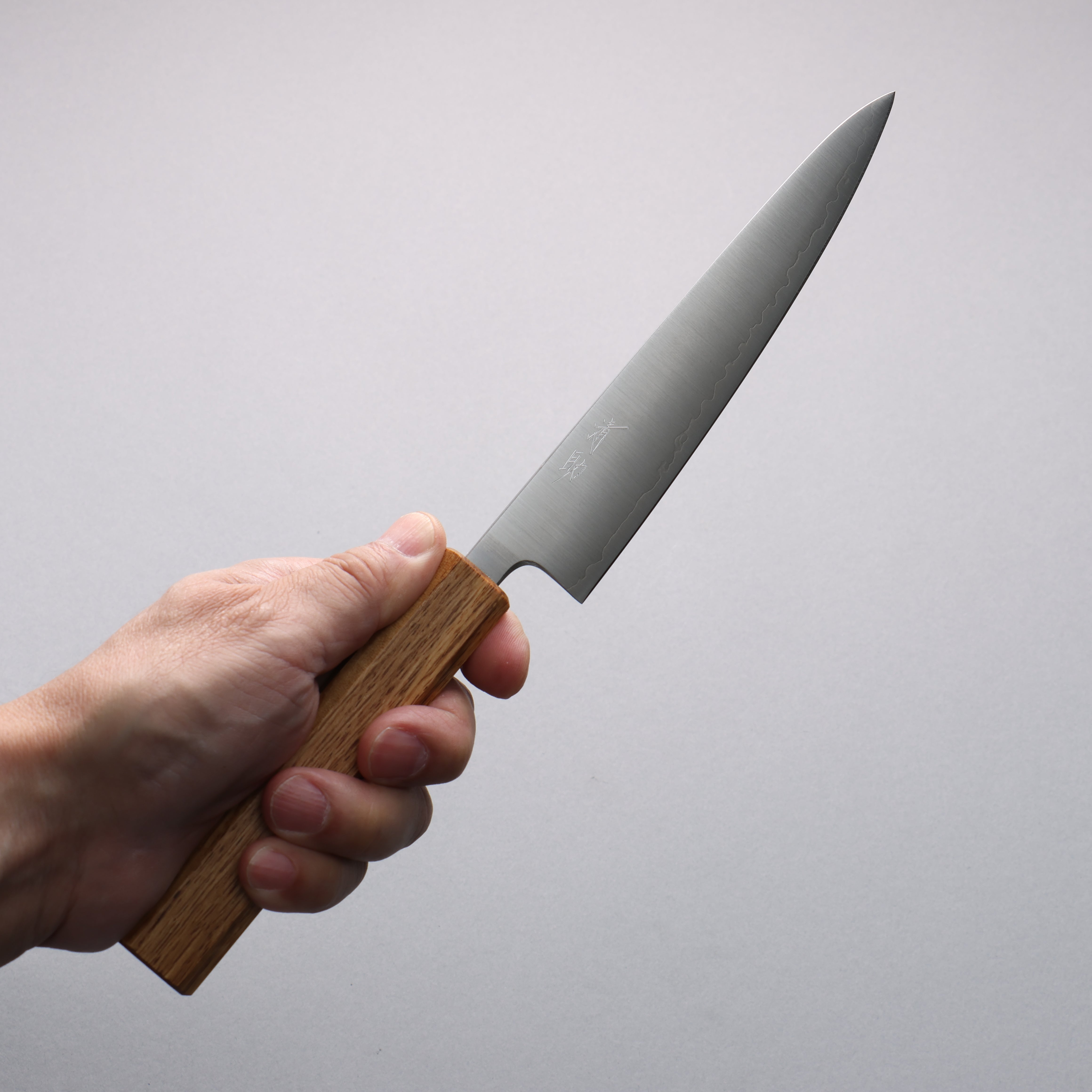 Premium Seisuke Silver Steel No.3 Migaki Polish Finish 150mm Petty Utility Knife - Japanese White Oak Handle - Perfect for Slicing Fruits, Vegetables & Precision Kitchen Tasks