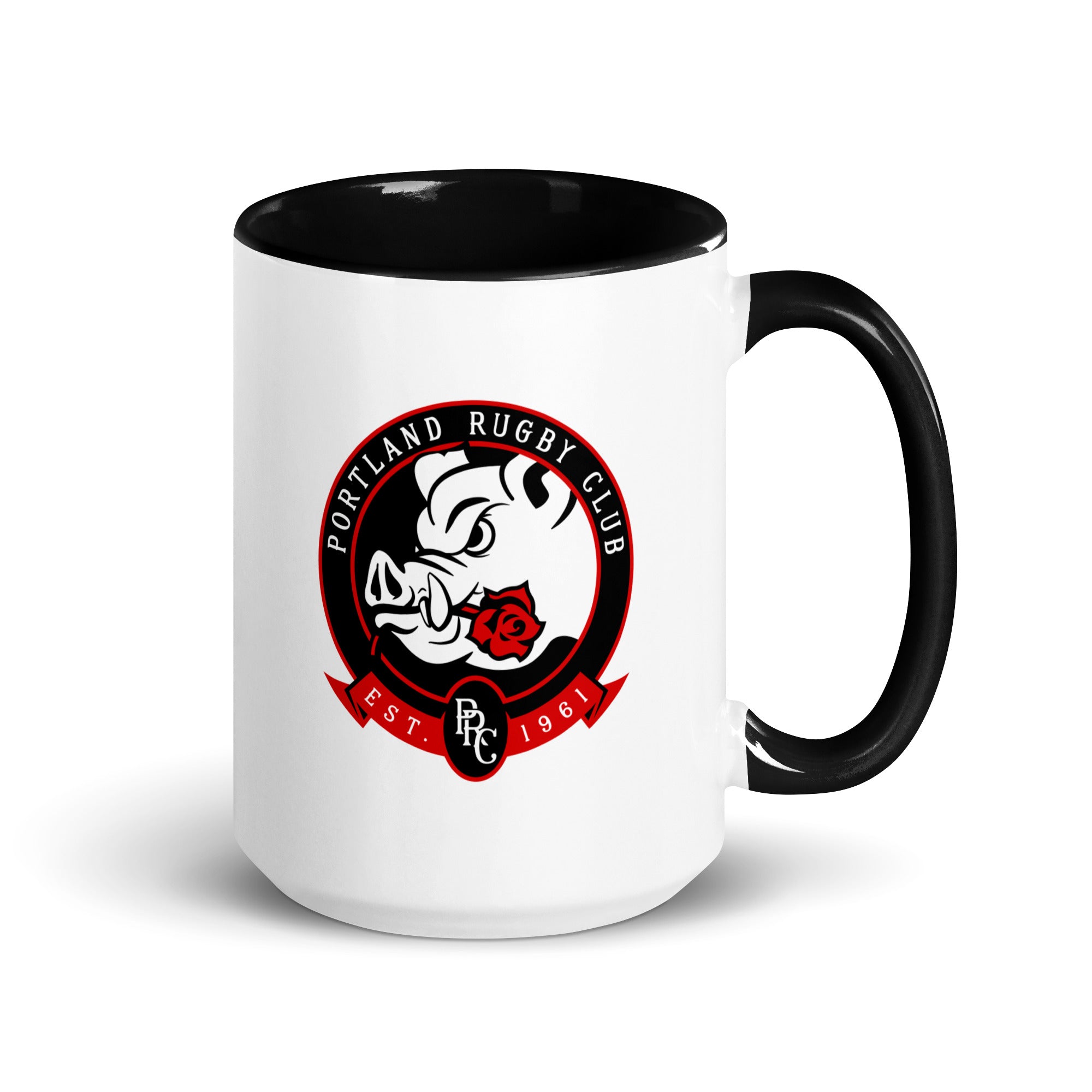 Portland Pigs Ceramic Coffee Mug - 12oz Handmade Pig Design Tea Cup with Comfortable Handle - Perfect for Home, Office & Gift Giving