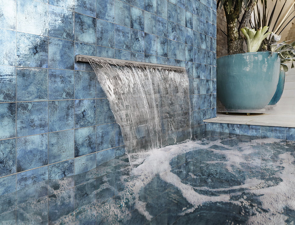 Premium Porcelain Pool Tile - Classic Marino 6x6