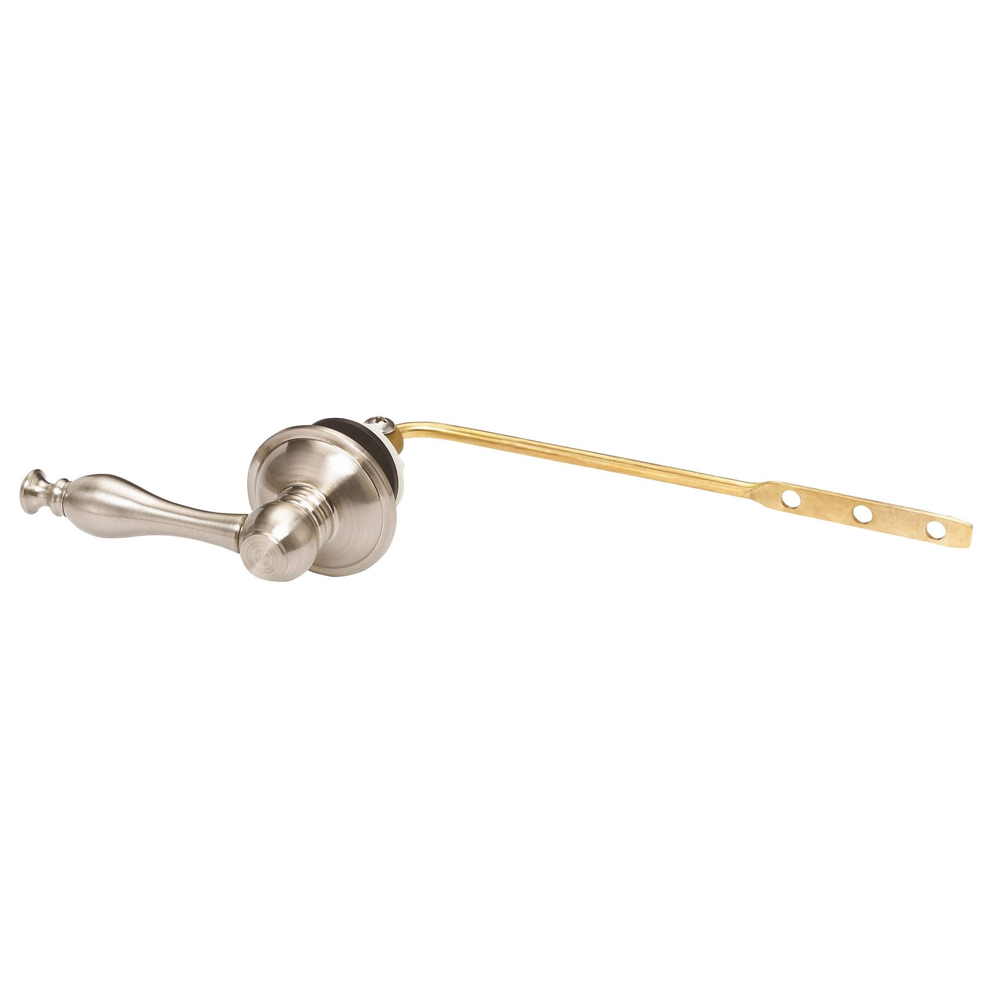 Danze Opulence Sheridan Collection Brushed Nickel Toilet Tank Lever - Premium Flush Handle Replacement for Bathroom Renovation - Perfect for Modern and Classic Home Decor Styles