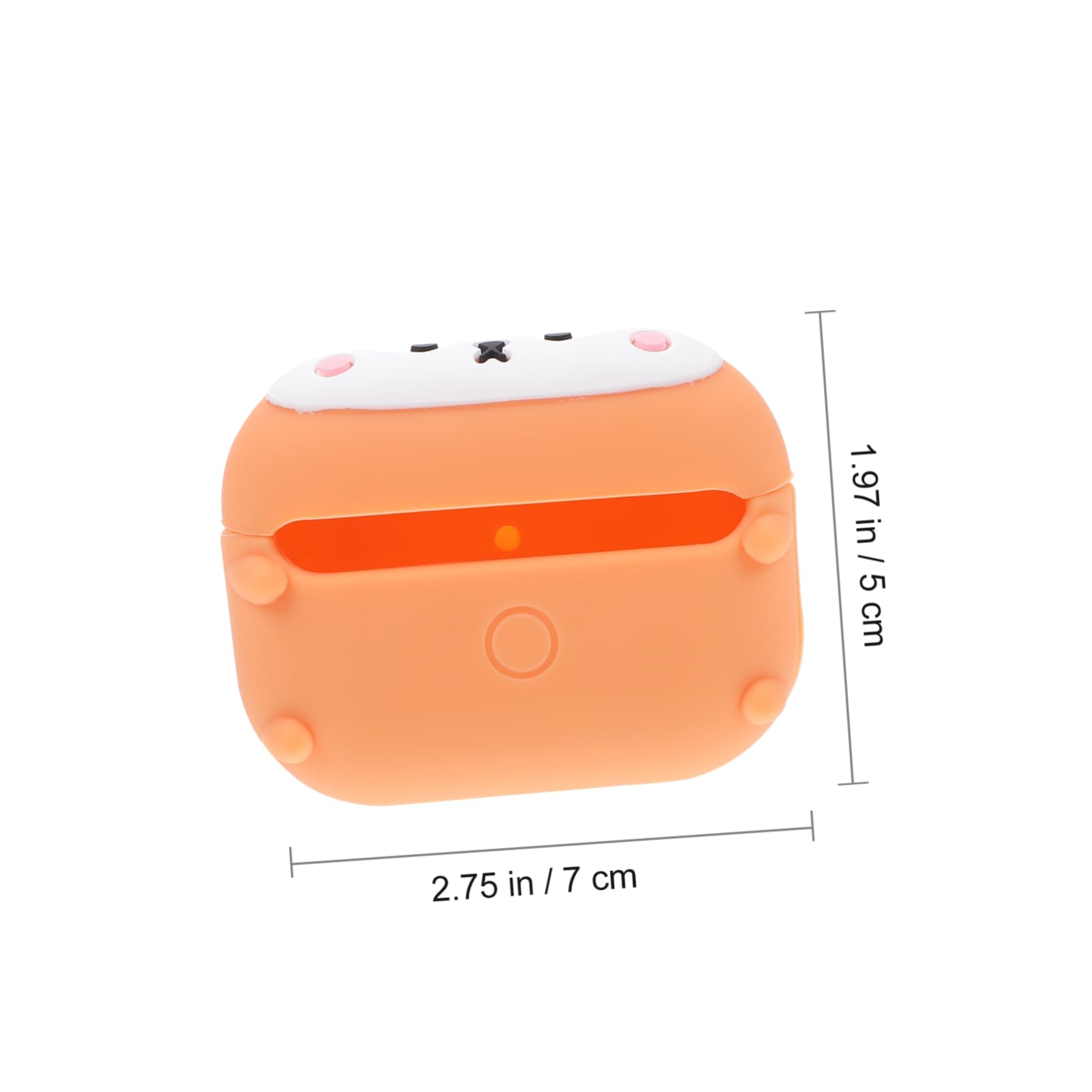Veemoon Silicone Earbuds Case - Protective Headphone Storage Box Cover for Wireless Earphones | Perfect for Travel, Gym & Daily Use
