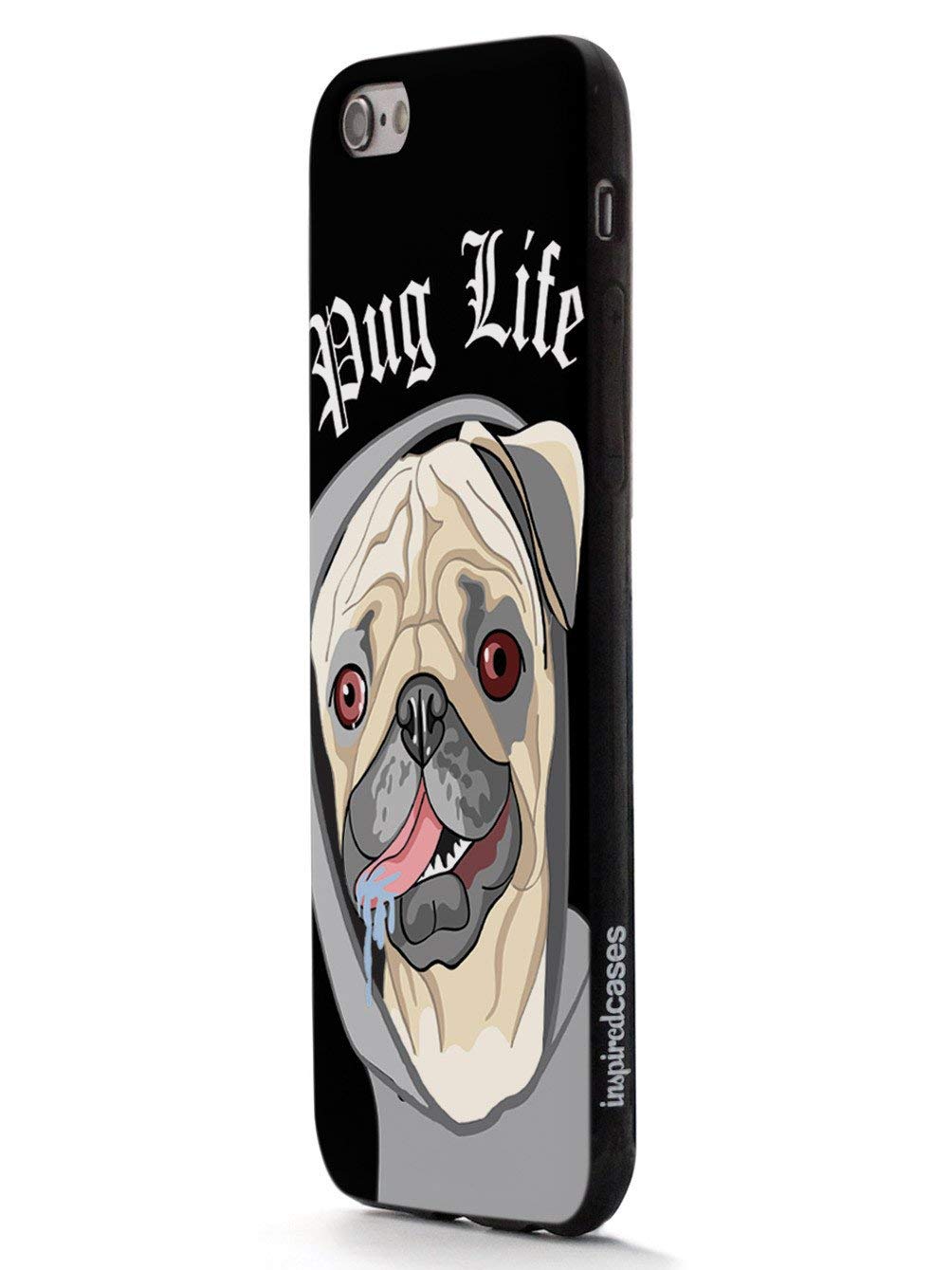 Pug Life Funny Dog iPhone 8 Case - 3D Textured Protective Cover for Apple iPhone 8 | Shockproof & Scratch-Resistant | Perfect Gift for Dog Lovers & Pet Owners