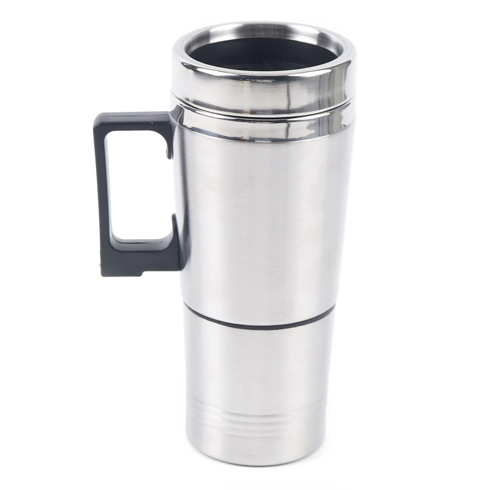 12V Stainless Steel Car Heating Mug for Coffee & Tea - Travel Use