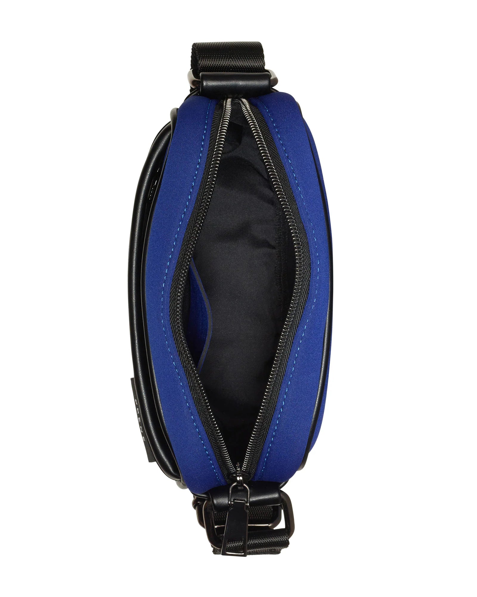 Minnie Bag by Chloe Fisher x Prene - Stylish Cobalt Blue Neoprene Crossbody Purse for Women | Perfect for Everyday Use, Travel & Casual Outings