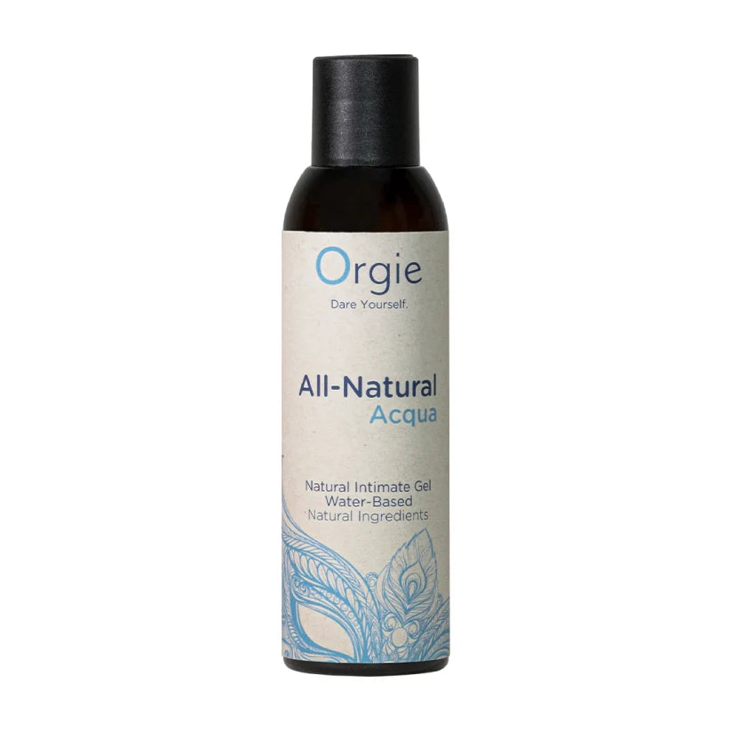 All Natural Water-Based Lubricant 150ml - Hypoallergenic & pH Balanced for Sensitive Skin, Perfect for Massage & Intimate Use