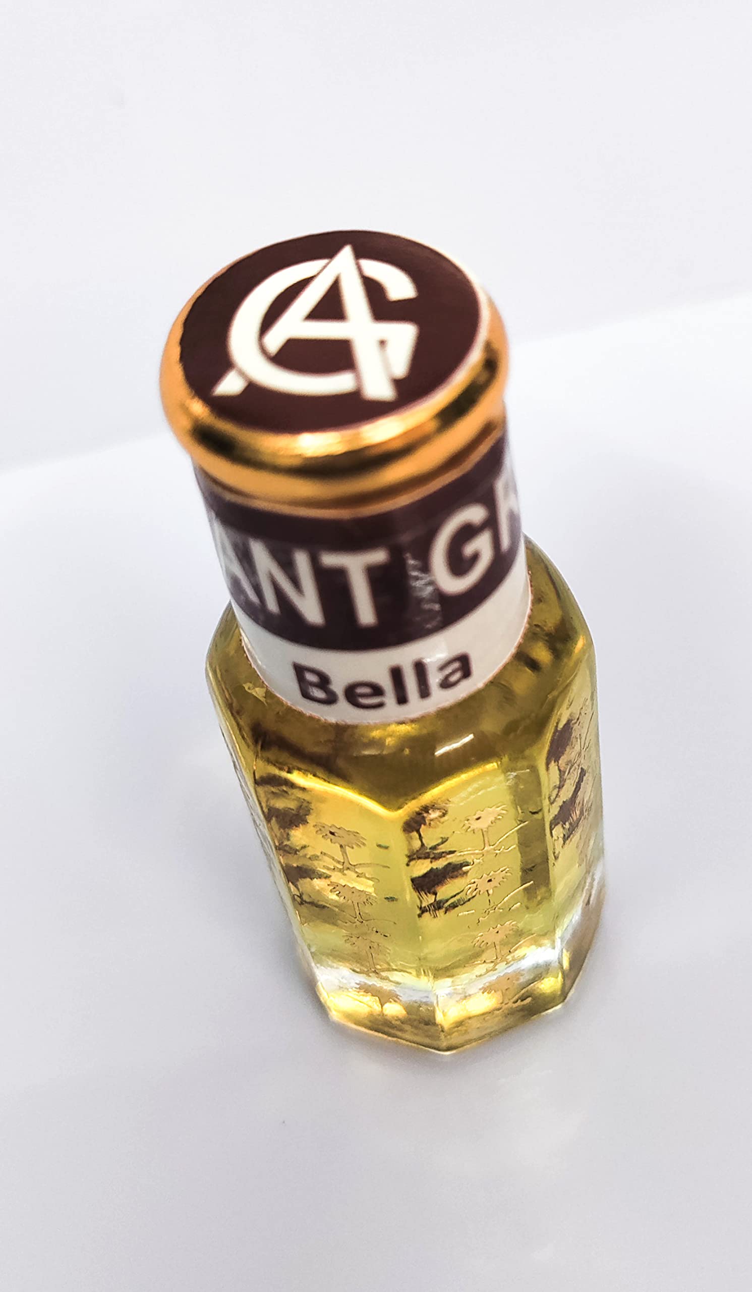 Avant Group Bella Attar - Alcohol-Free Perfume Oil for Men & Women | Sandalwood, Floral, Pink Lotus, Woody & Jasmine Scent | 6ml Roll-On | Long-Lasting Fragrance for Daily Wear, Special Occasions & Gift Giving
