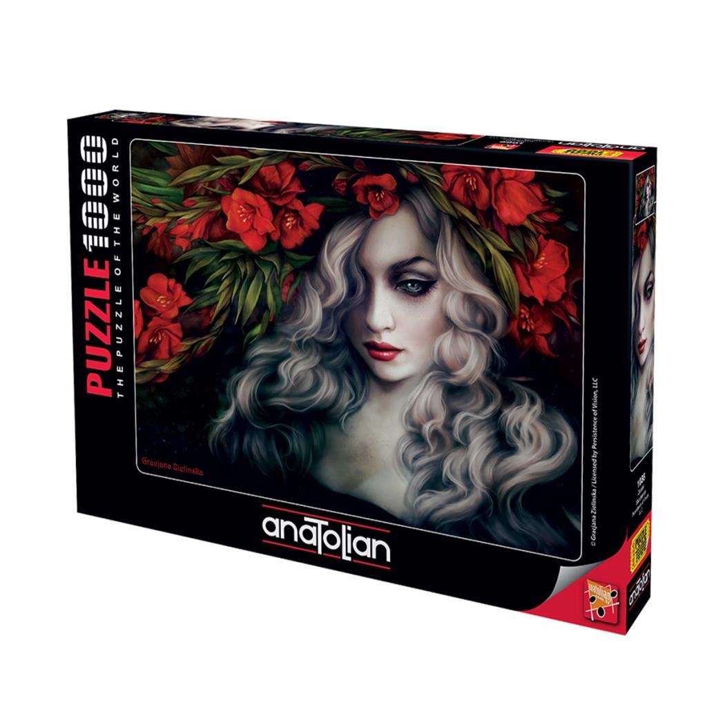 Anatolian Puzzle - Saccharine, 1000 Piece Jigsaw Puzzle for Adults, Challenging Art Puzzle #1086 | Perfect for Family Game Night, Stress Relief & Home Decor