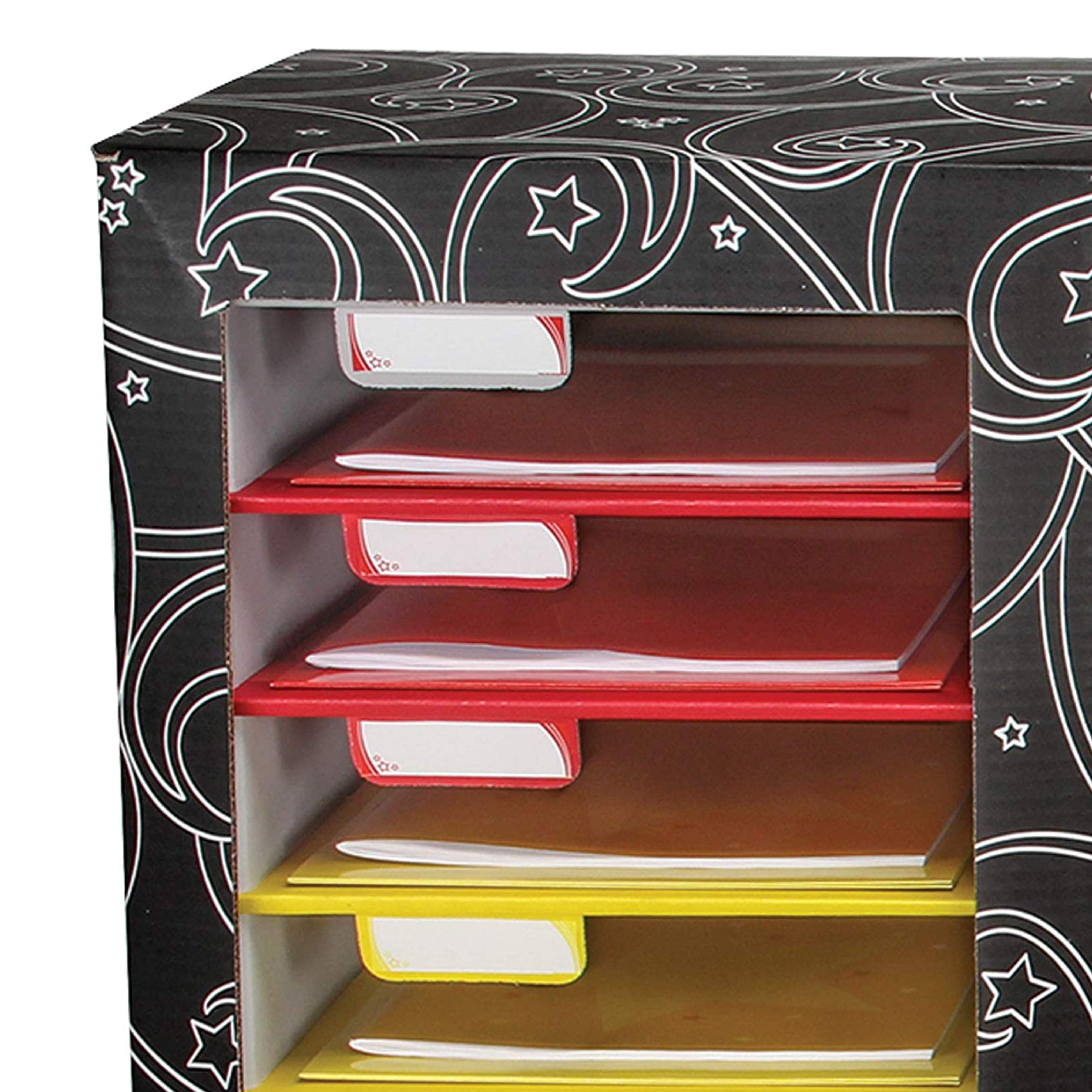 Really Good Stuff Classroom Mail Center - 27 Slot Black Mailbox Organizer for Students & Teachers | School Office Mail Sorter | Classroom Organization Supplies | Perfect for Homework, Notes & Communication in Elementary Schools