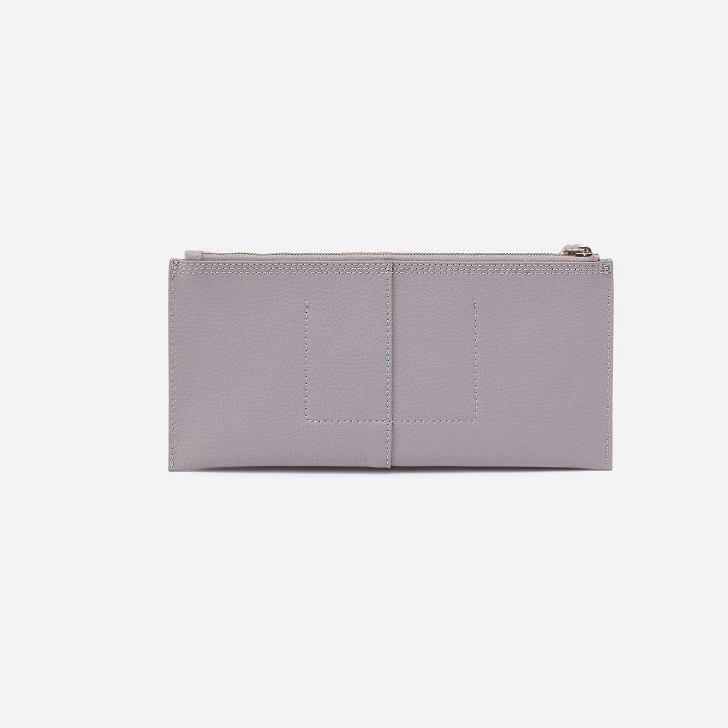 Vida Large Pouch in Micro Pebbled Leather - Morning Dove Grey | Premium Women's Handbag for Work, Travel & Everyday Use | Stylish Crossbody Bag & Clutch Purse