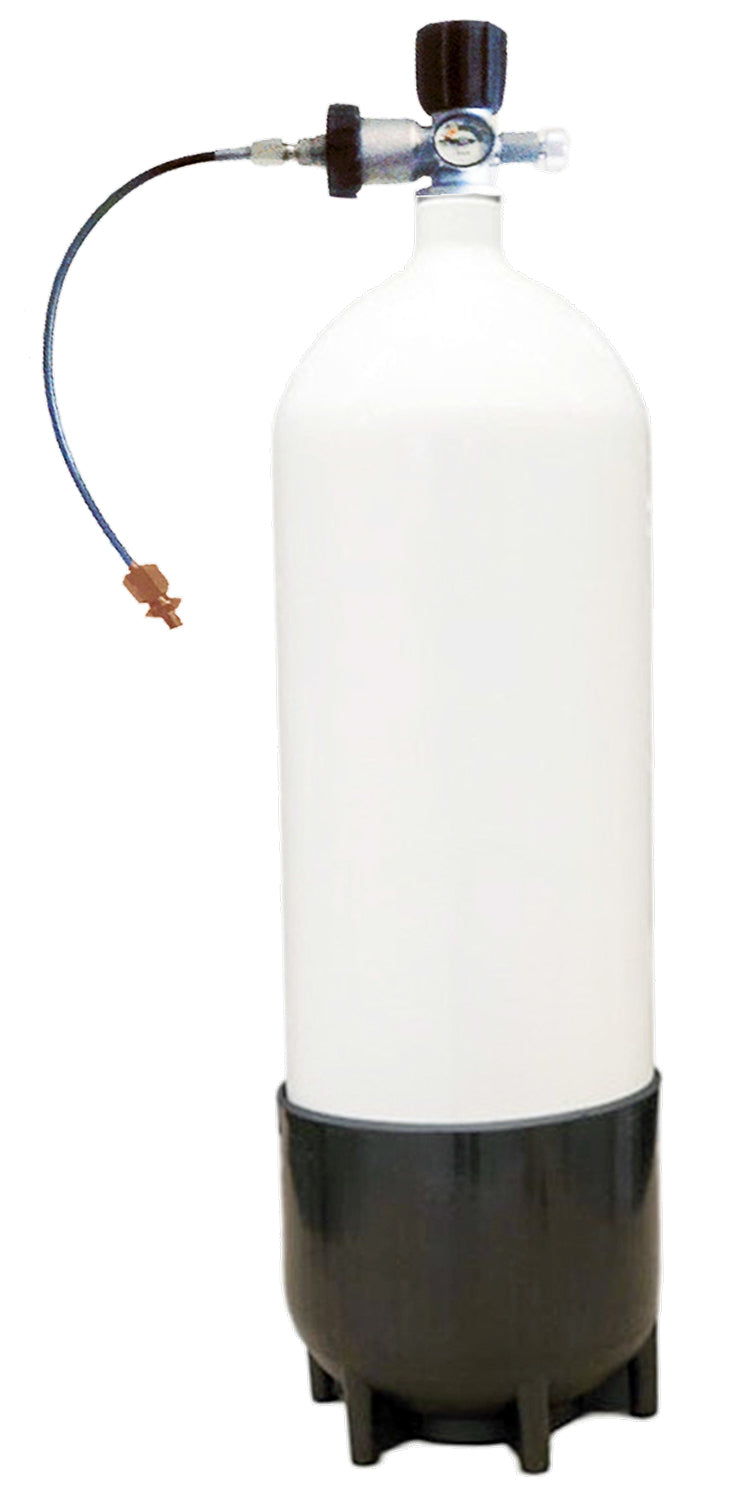 Beaver 10 Liter 300 Bar PCP Airgun Cylinder - High Pressure Air Tank for Paintball, Scuba & Air Rifles - Perfect for Hunting, Target Shooting & Outdoor Sports
