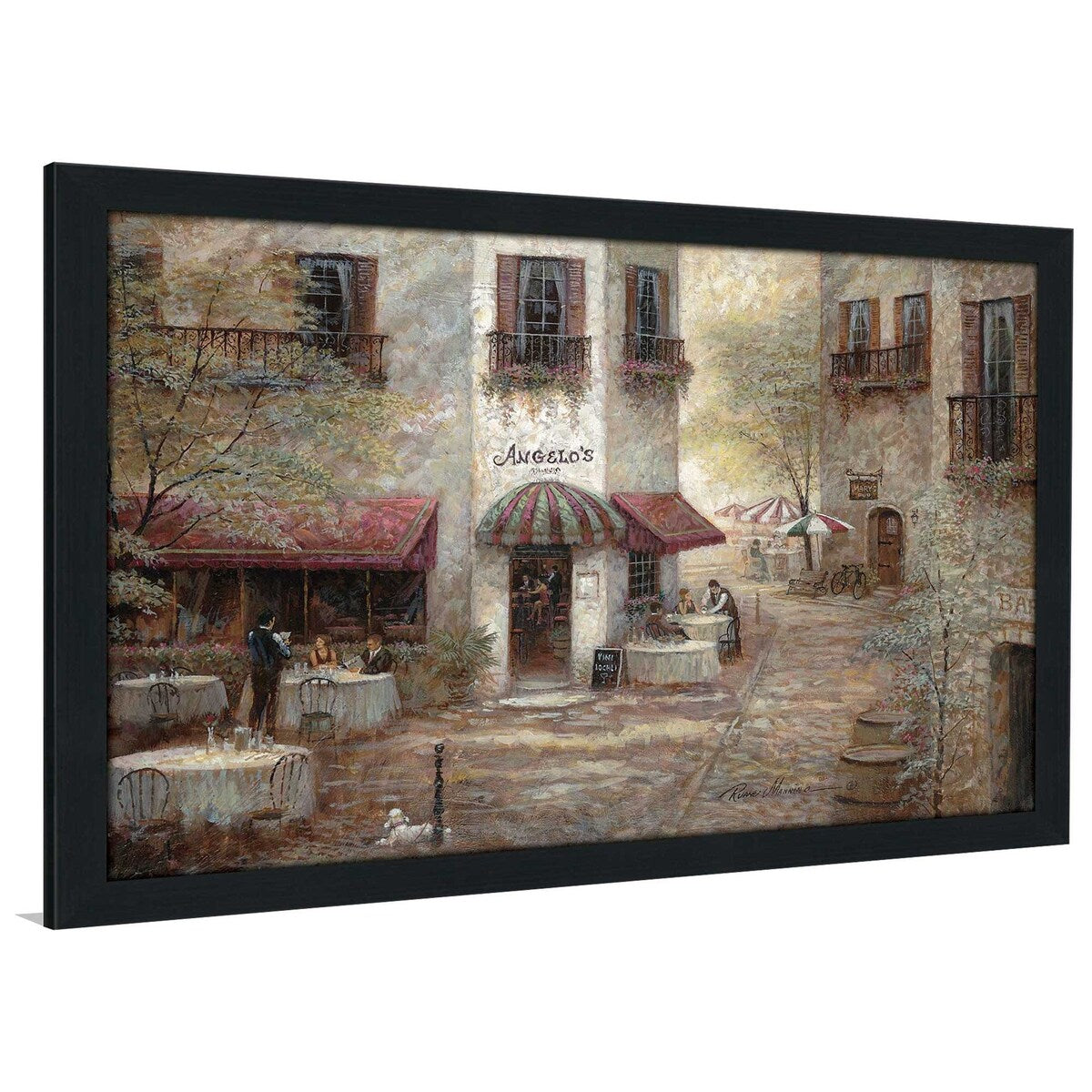 Angelos by Ruane Manning - Premium Acrylic Wall Art Print - Modern Home Decor for Living Room, Bedroom & Office