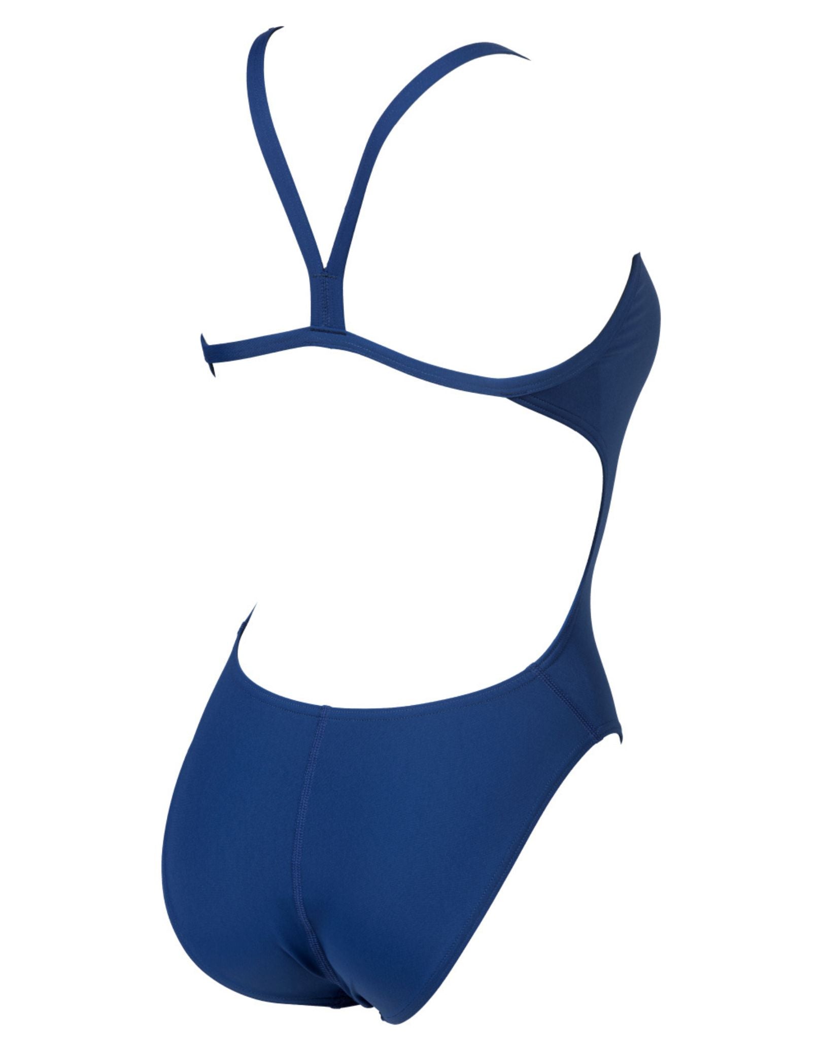 Team Challenge Solid Color One-Piece Swimsuit for Women - Navy & White - Perfect for Swimming, Beach Vacations, and Water Sports