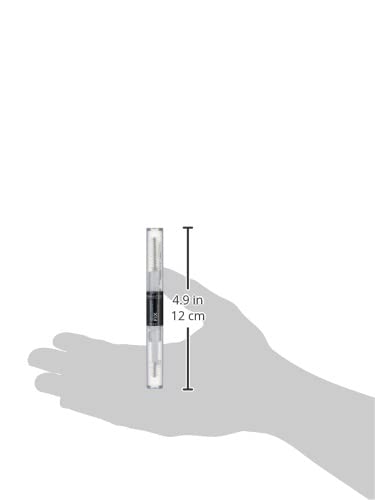 Makeup Revolution Glossy Fix Eyebrow Gel & Clear Mascara - 2-in-1 Eyebrow and Lash Enhancer, Transparent Conditioning Formula for Glossy & Shiny Brows, Paraben-Free & Cruelty-Free (2g) | Perfect for Natural Everyday Look and Special Occasion Makeup