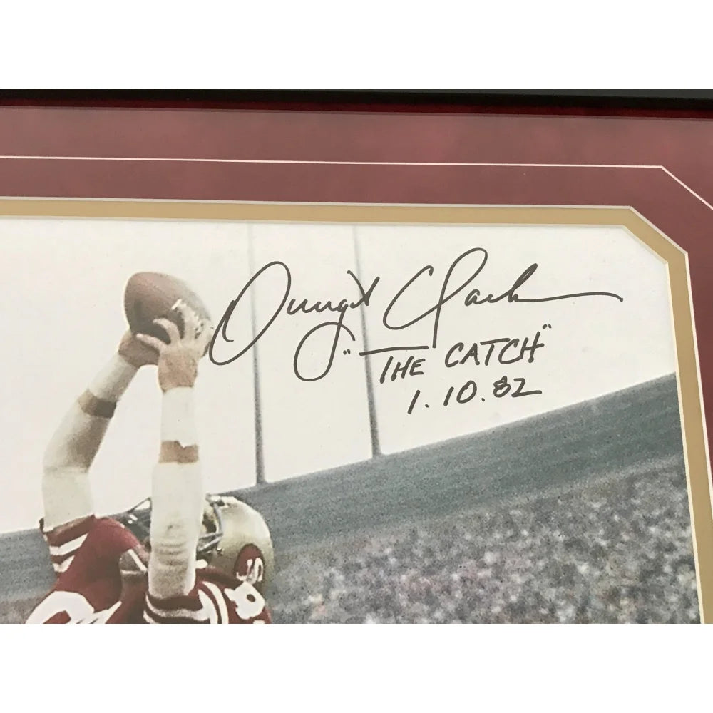 Dwight Clark Autographed 
